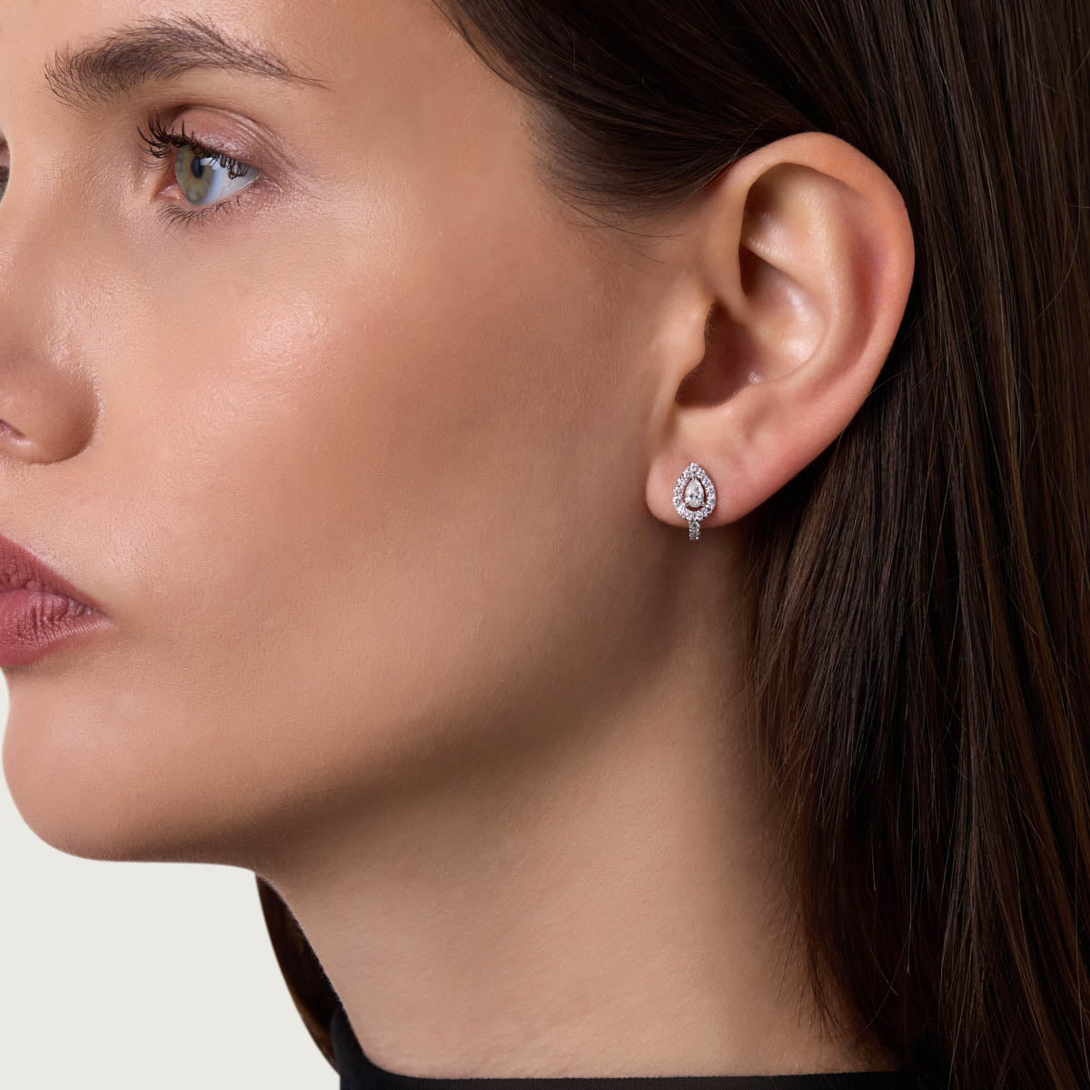 Modern Grace Lab Grown Diamond Earrings