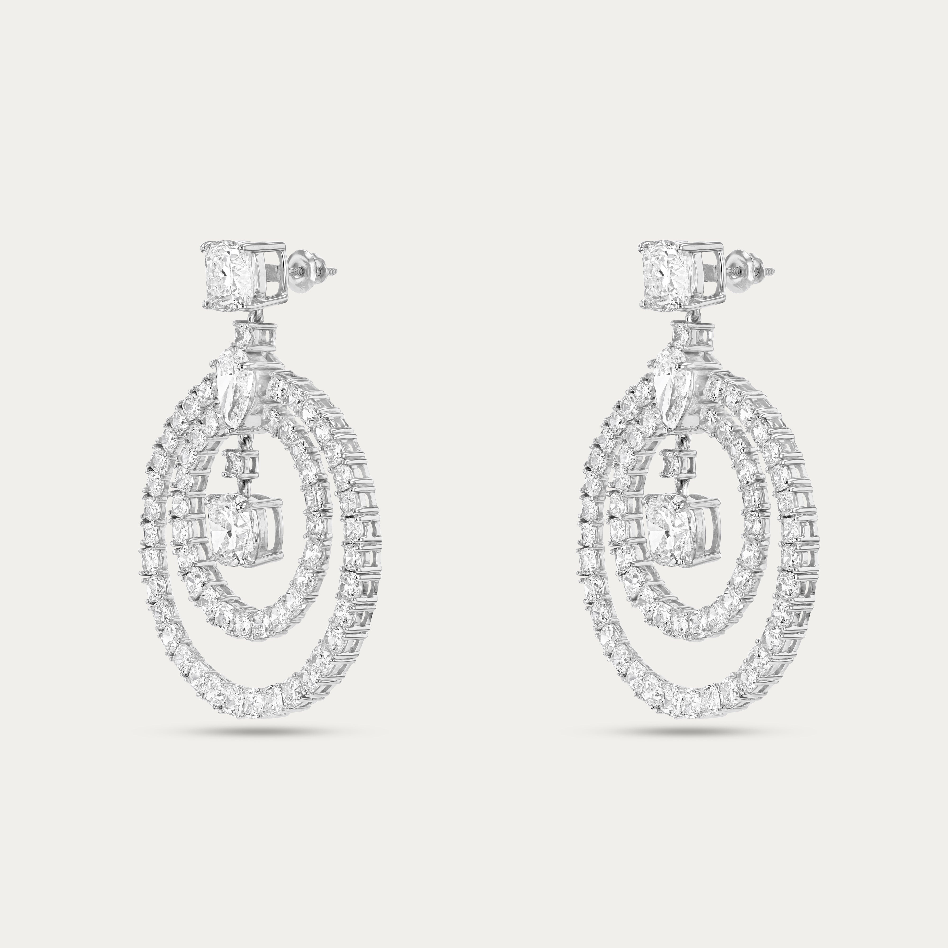 Orbit Lab-Grown Diamond Earrings