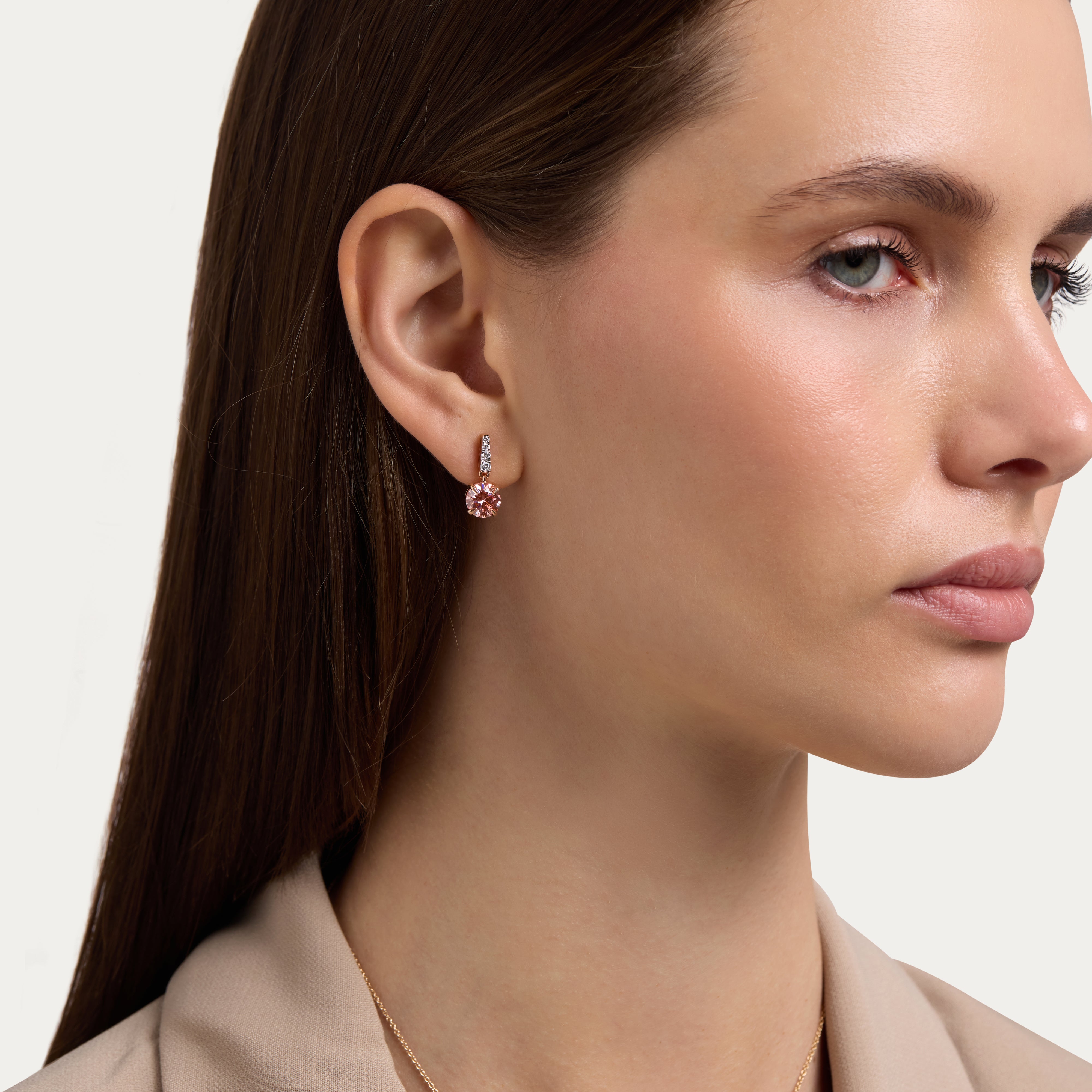 Blush Elegance Lab-Grown Diamond Earrings