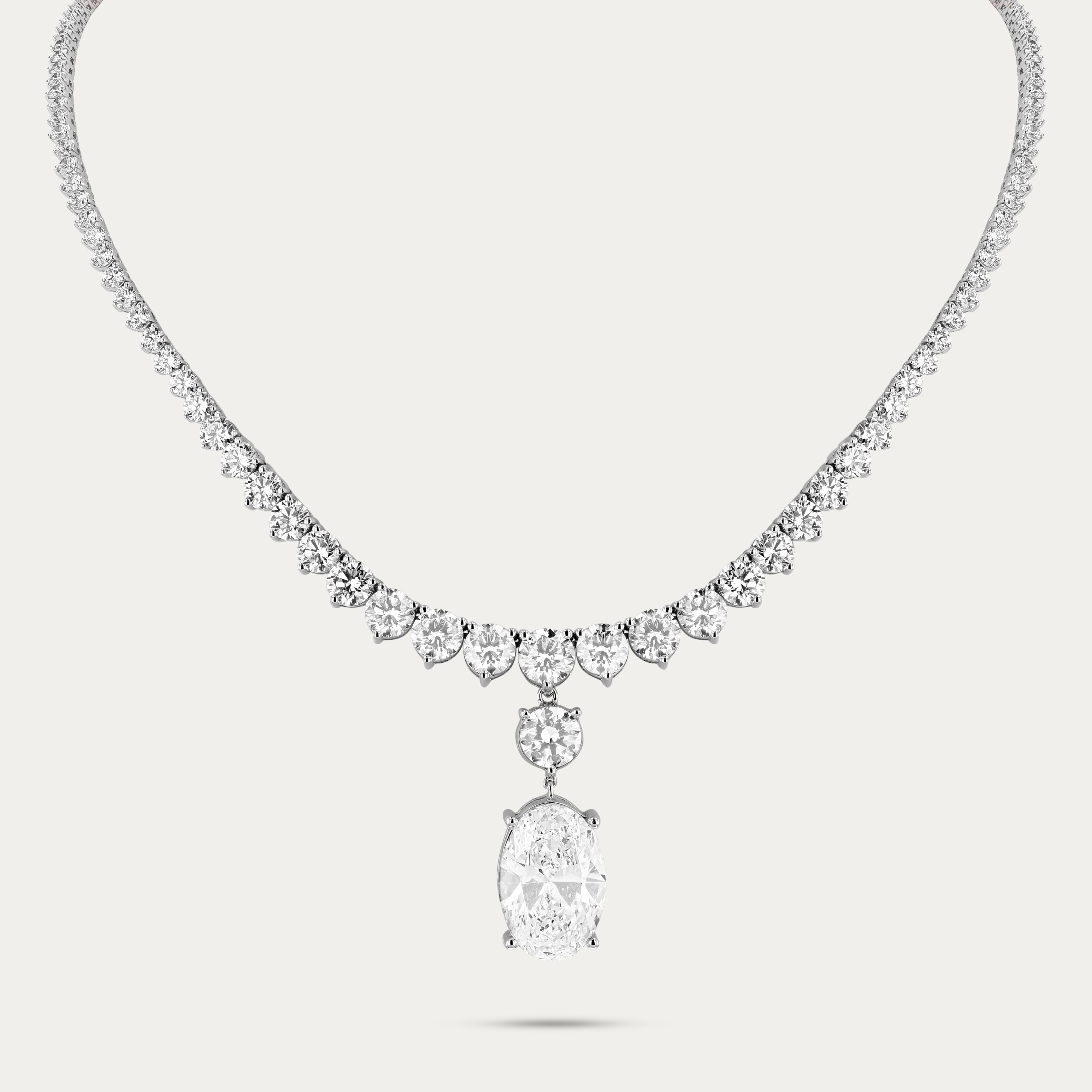Elegant Lab-Grown Diamond Necklace