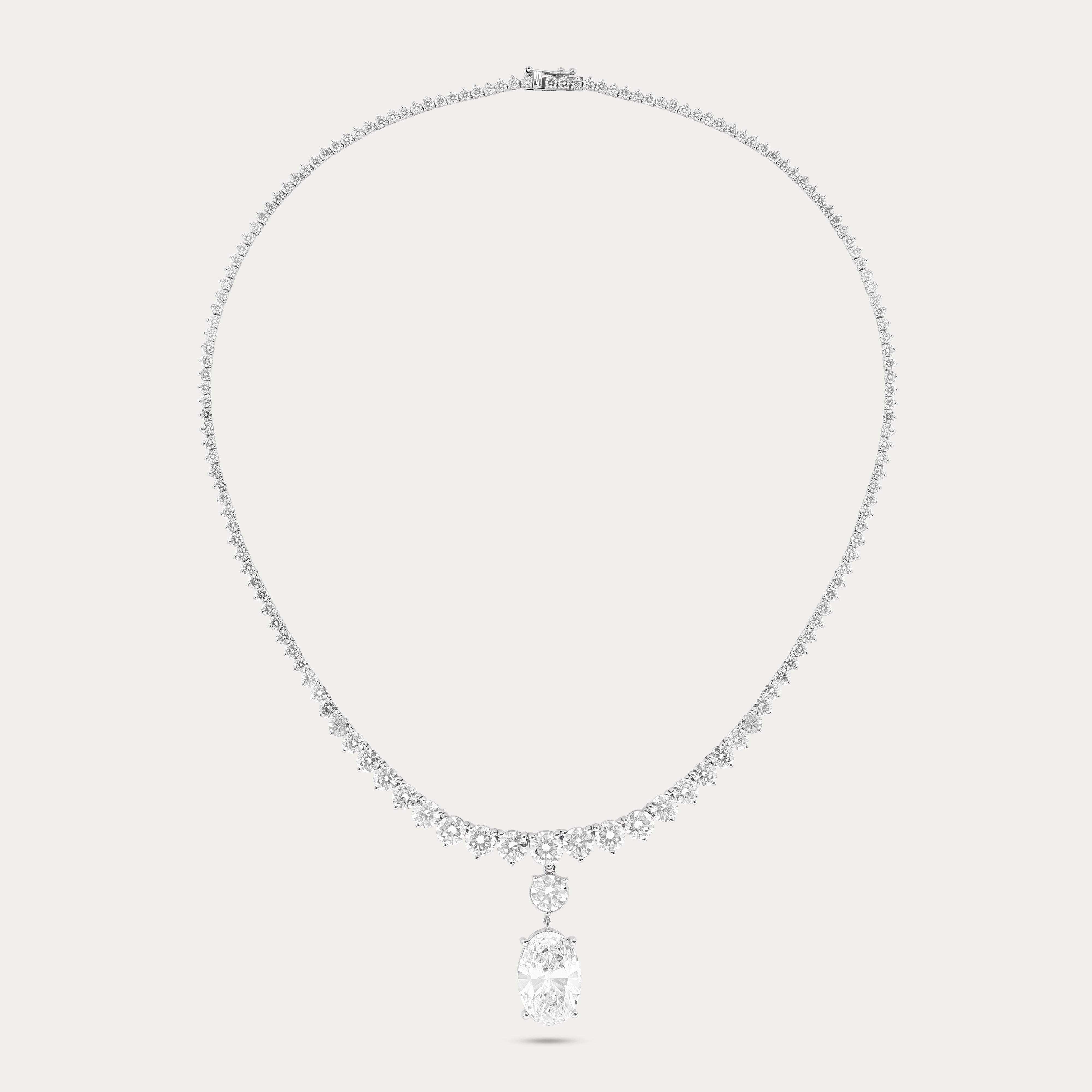 Elegant Lab-Grown Diamond Necklace