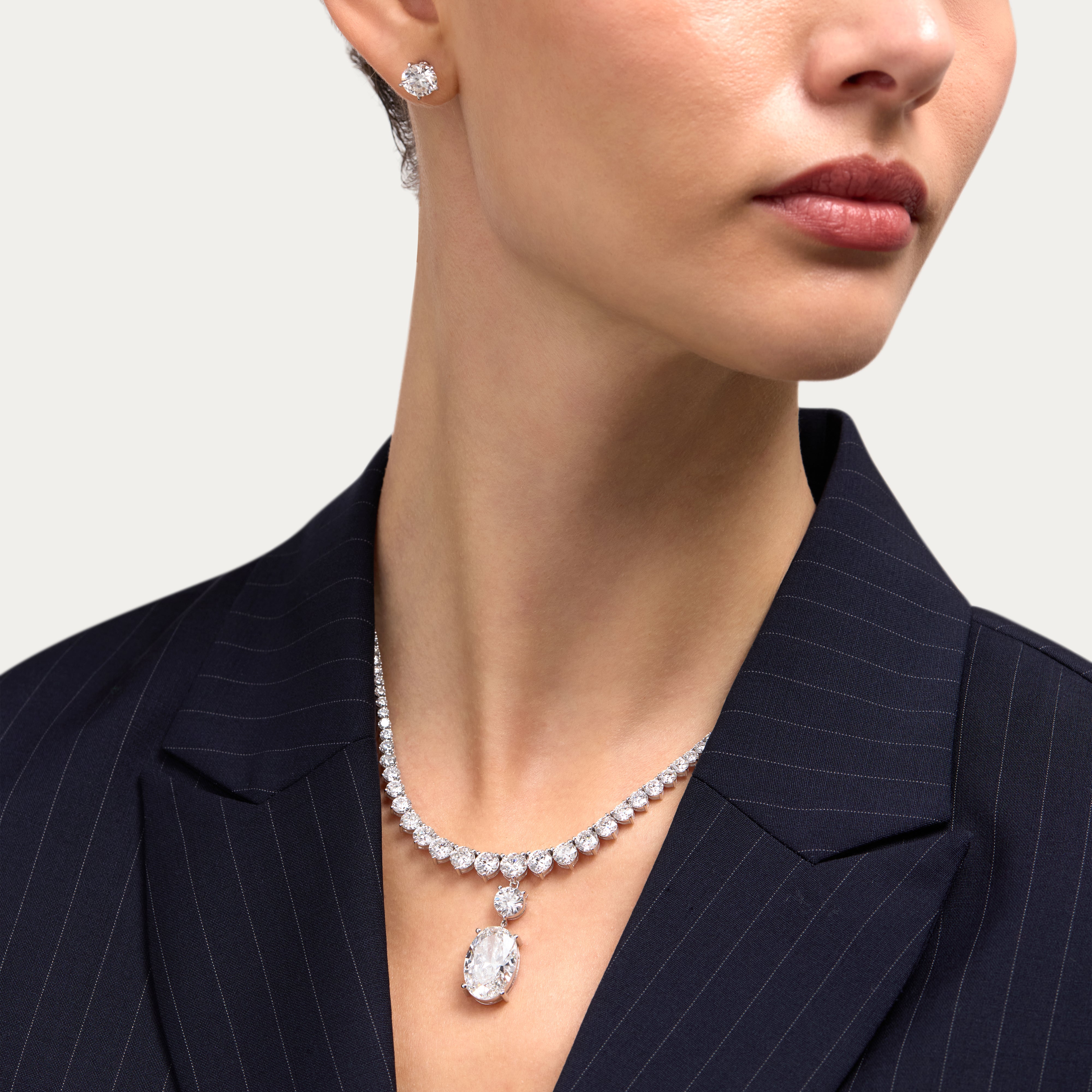 Elegant Lab-Grown Diamond Necklace