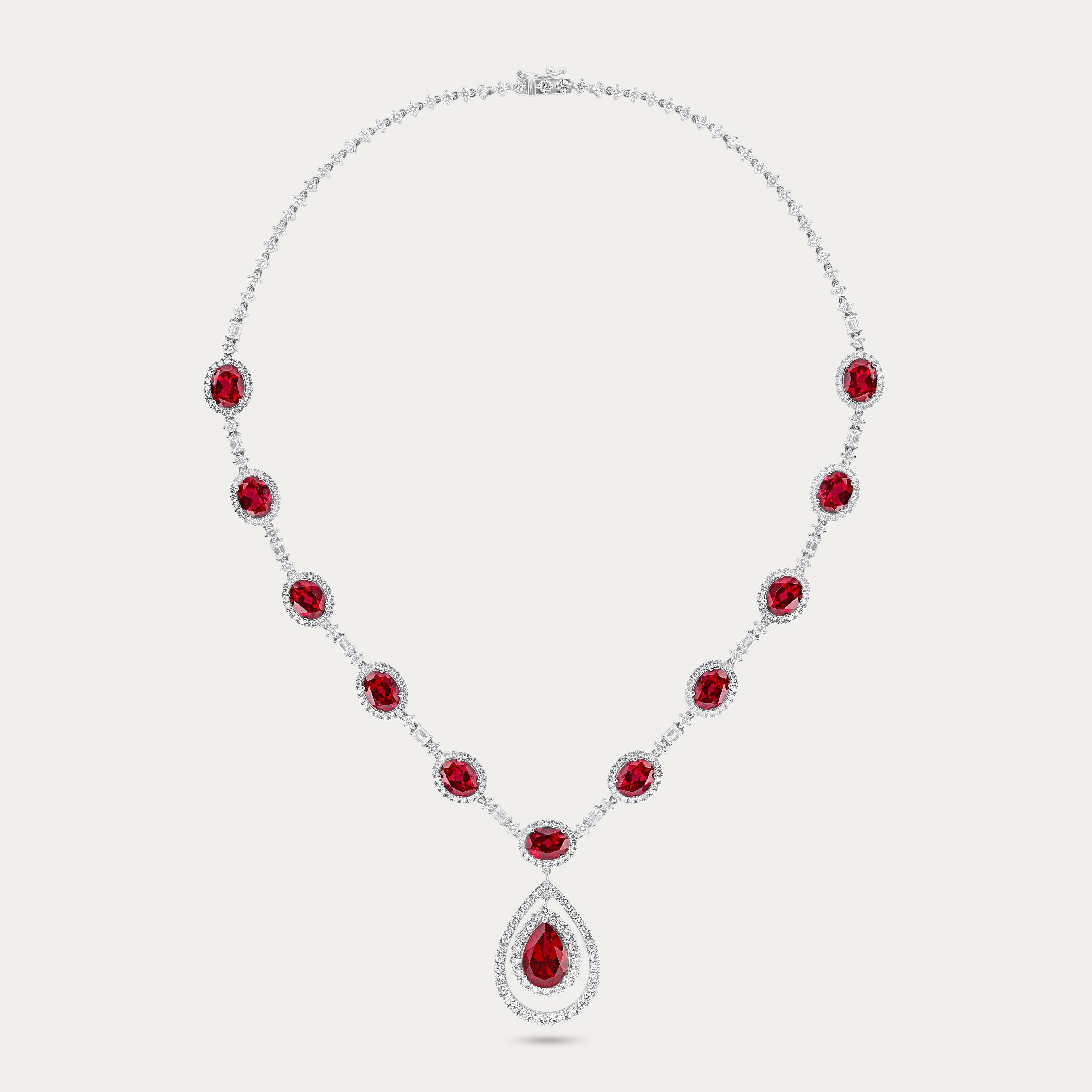 Regal Rouge Lab-Grown Diamond Necklace