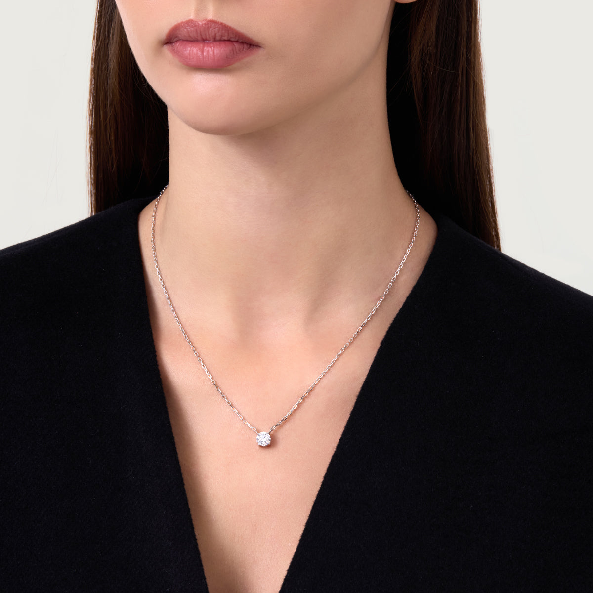 Classic Lab Grown Diamond Pendant