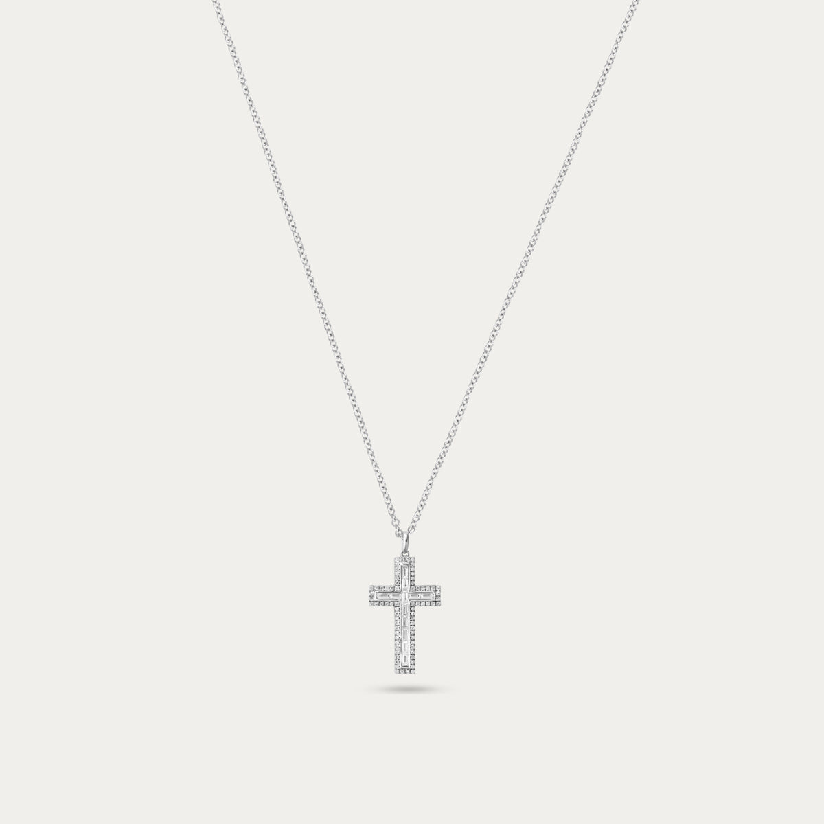 Modern Accent Lab Grown Diamond Pendant