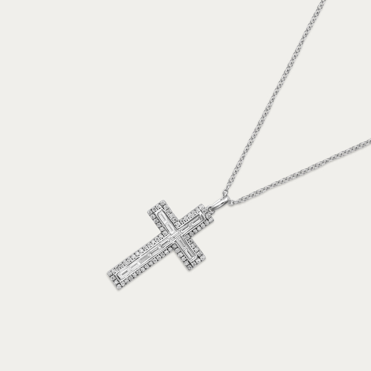 Modern Accent Lab Grown Diamond Pendant