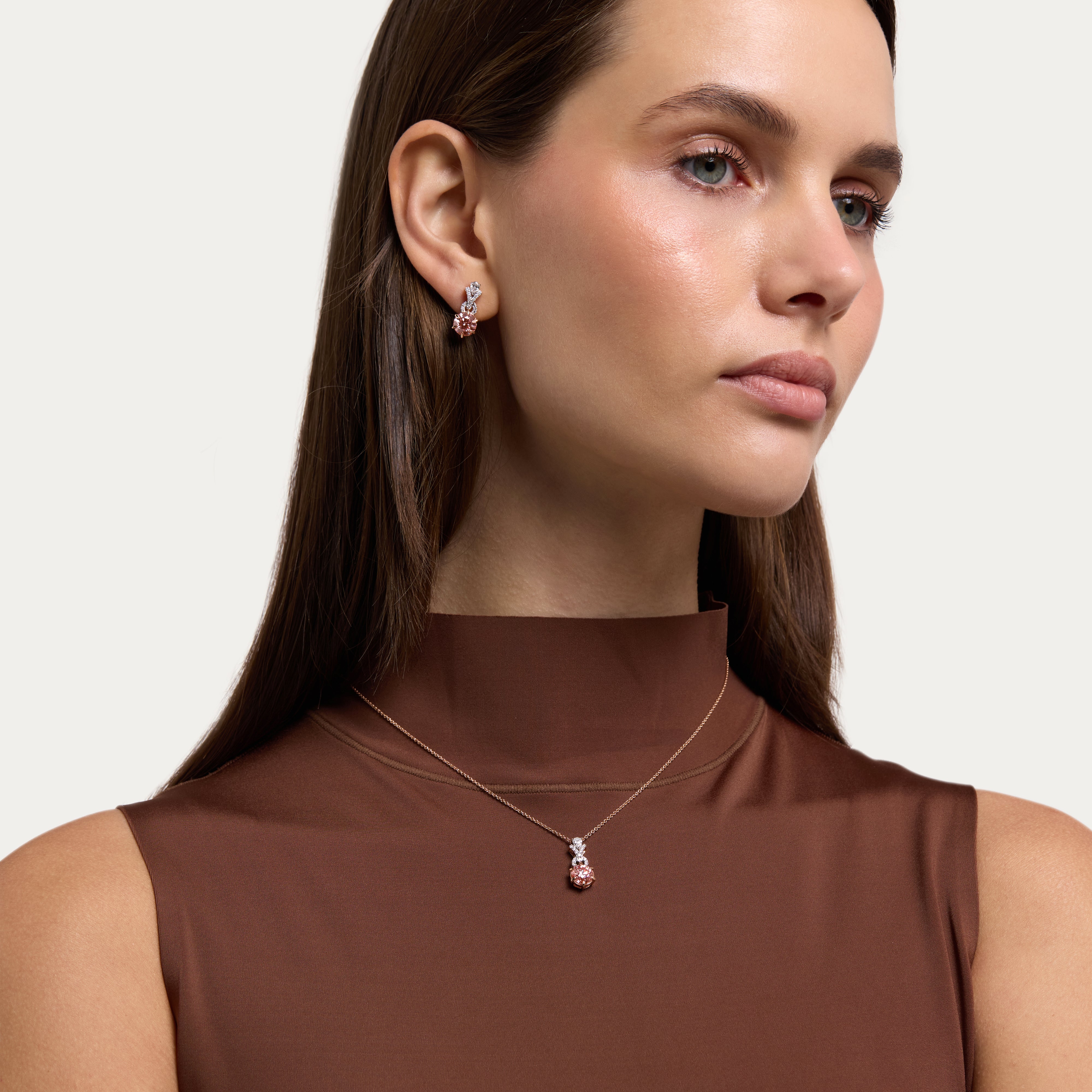 Blush Radiance Lab-Grown Diamond Pendant