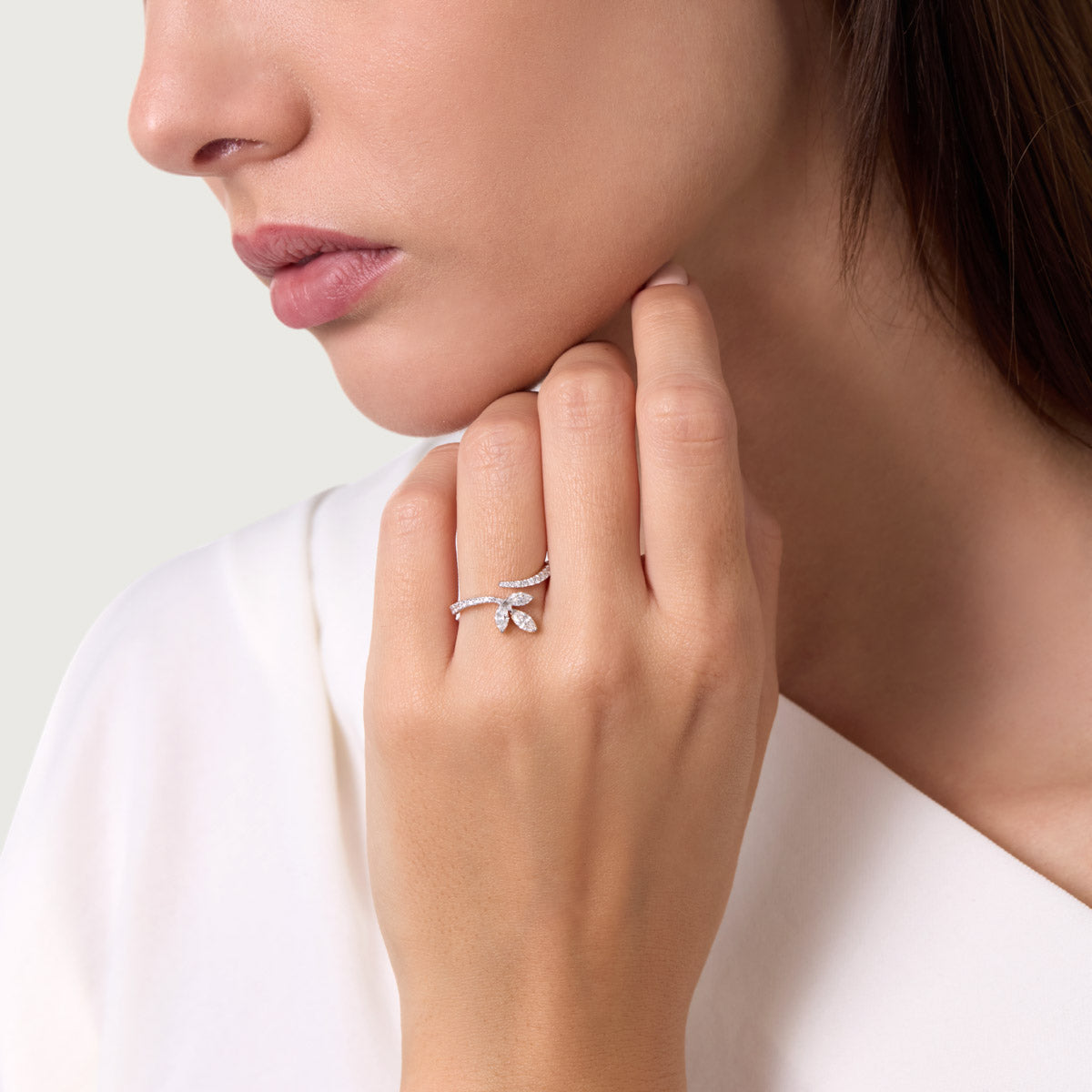 Style Accent Lab Grown Diamond Ring