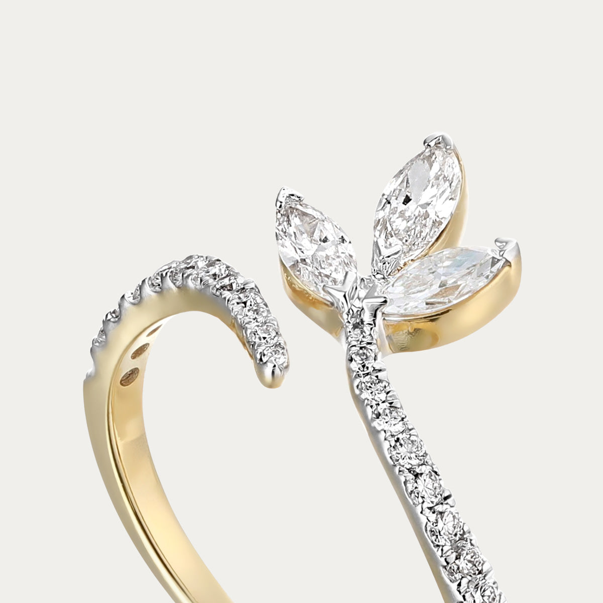 Style Accent Lab Grown Diamond Ring
