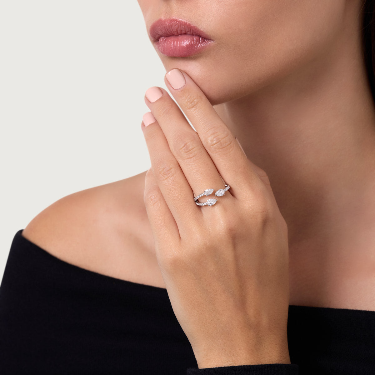 Classic Elite Lab Grown Diamond Ring