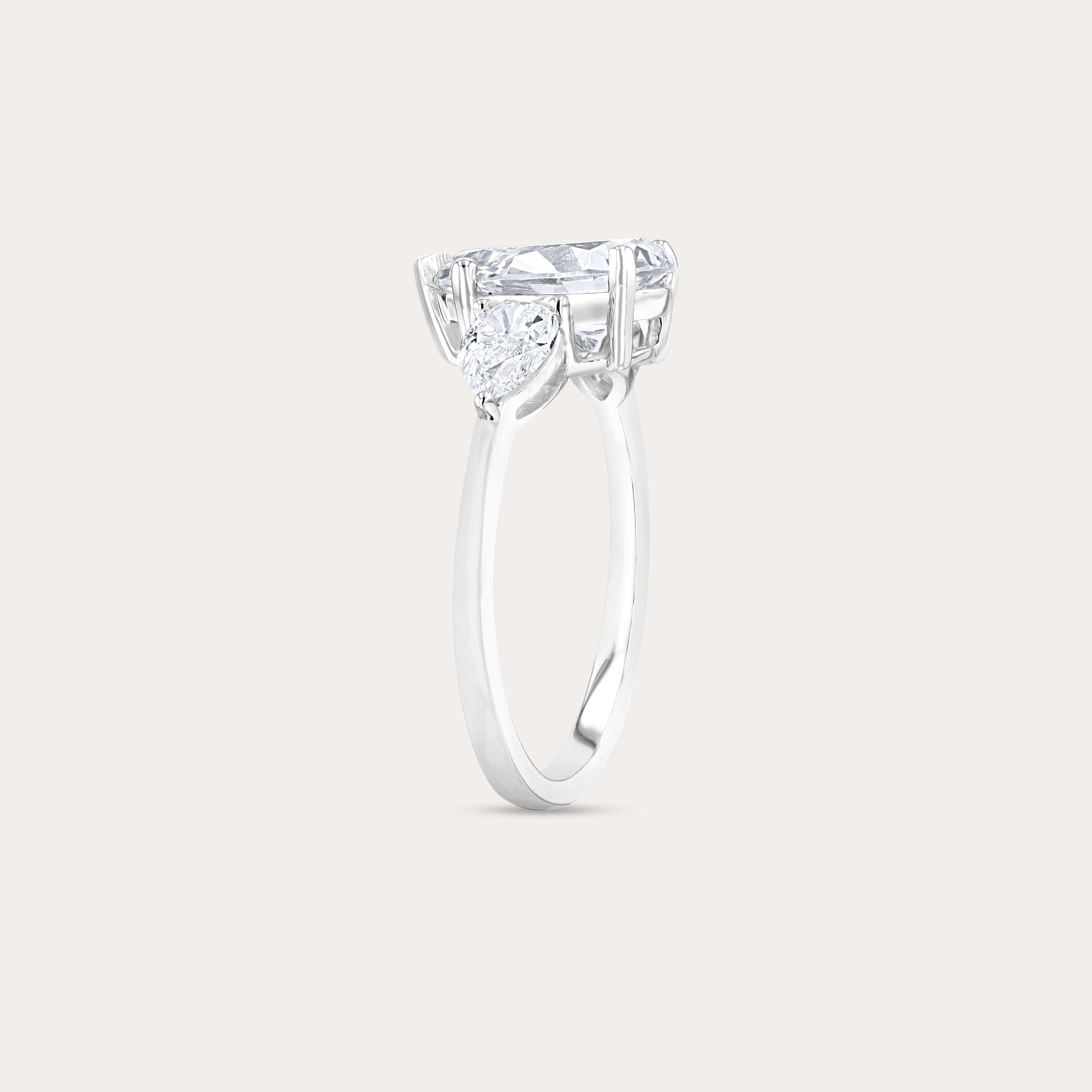 Celeste Pear Lab-Grown Diamond Ring