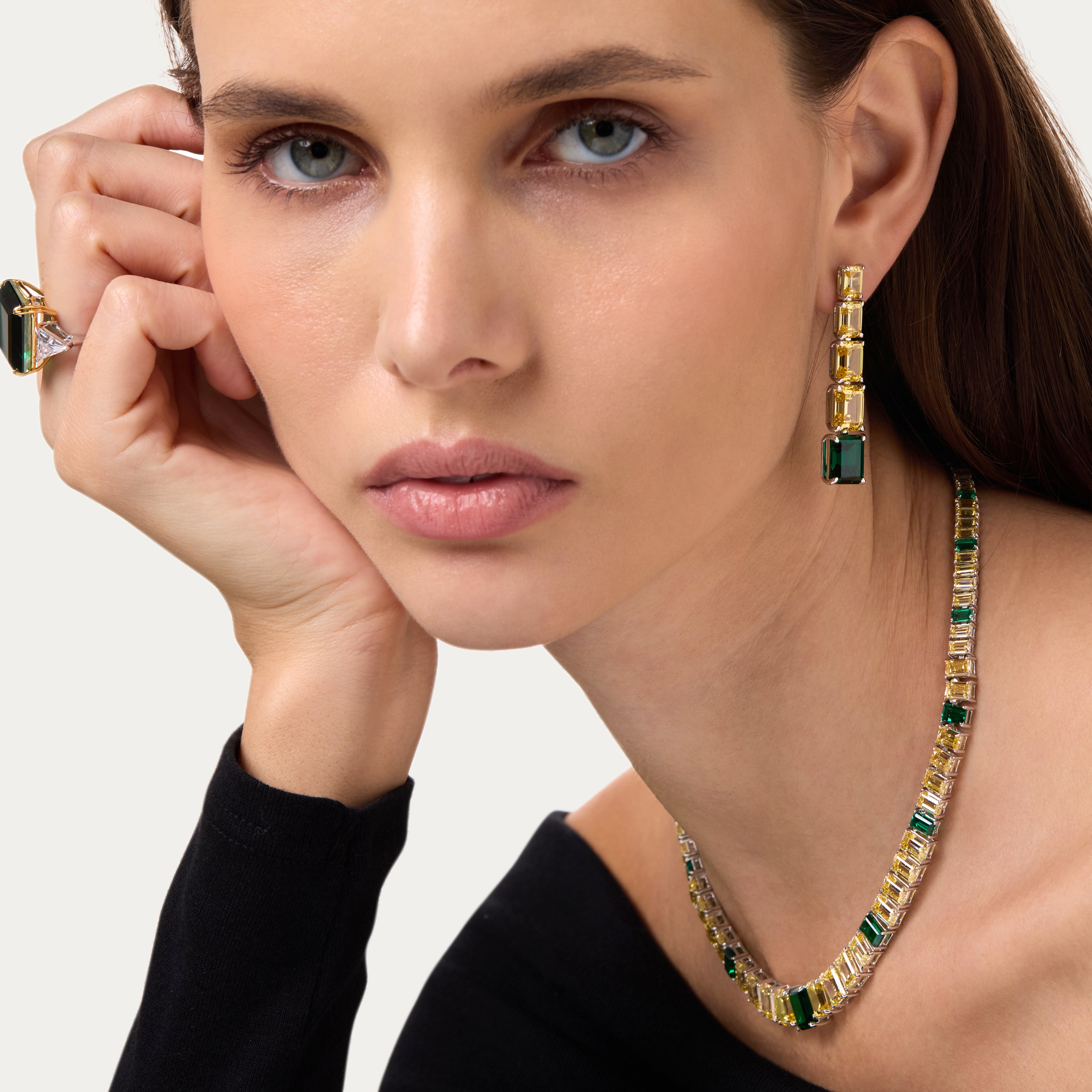 Tapered Column Earrings