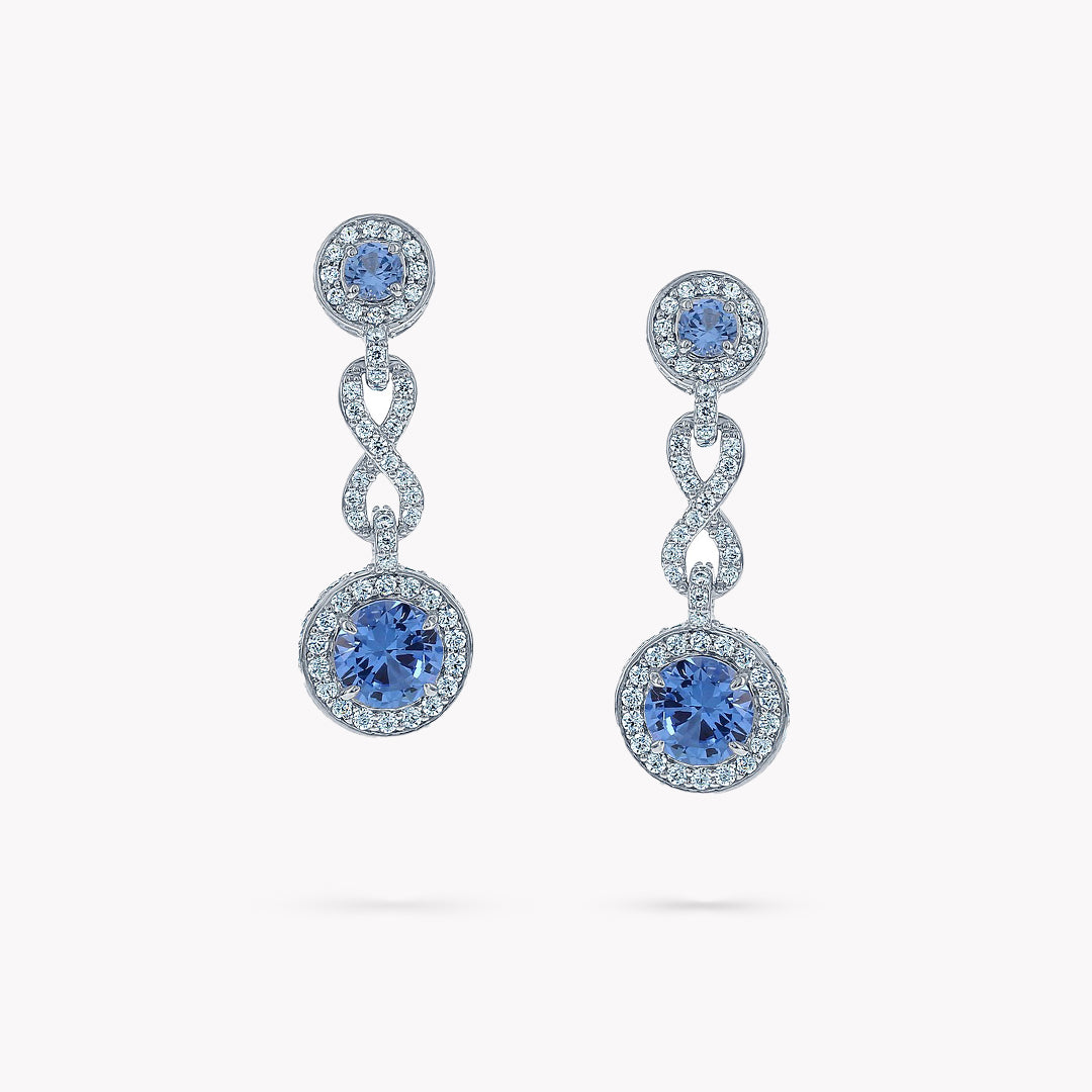 DANI 'Infinity' Drop Earrings