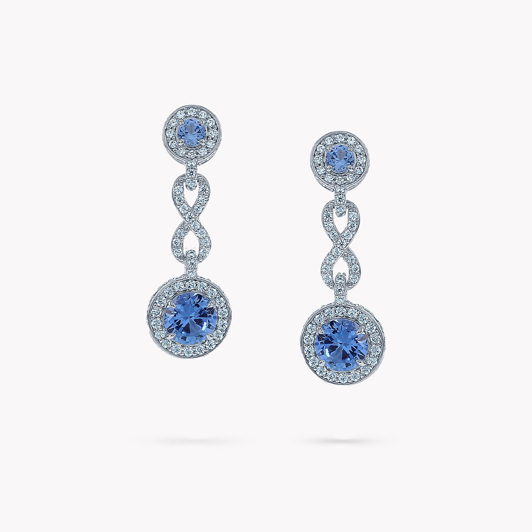 DANI 'Infinity' Drop Earrings