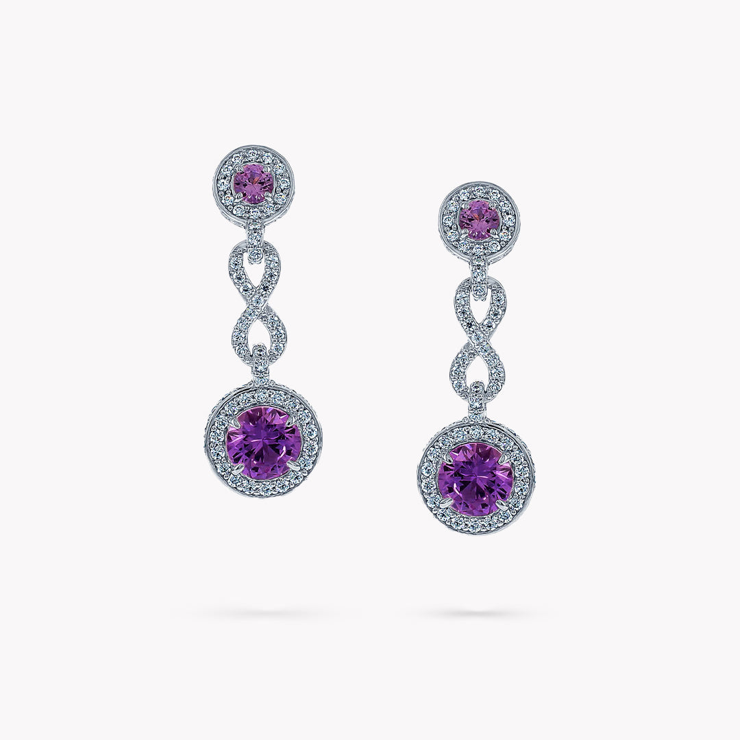 DANI 'Infinity' Drop Earrings