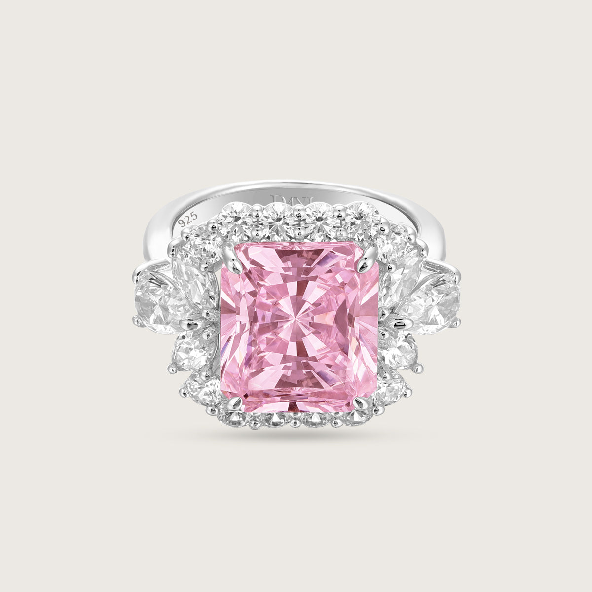 Frosted Rose Ring