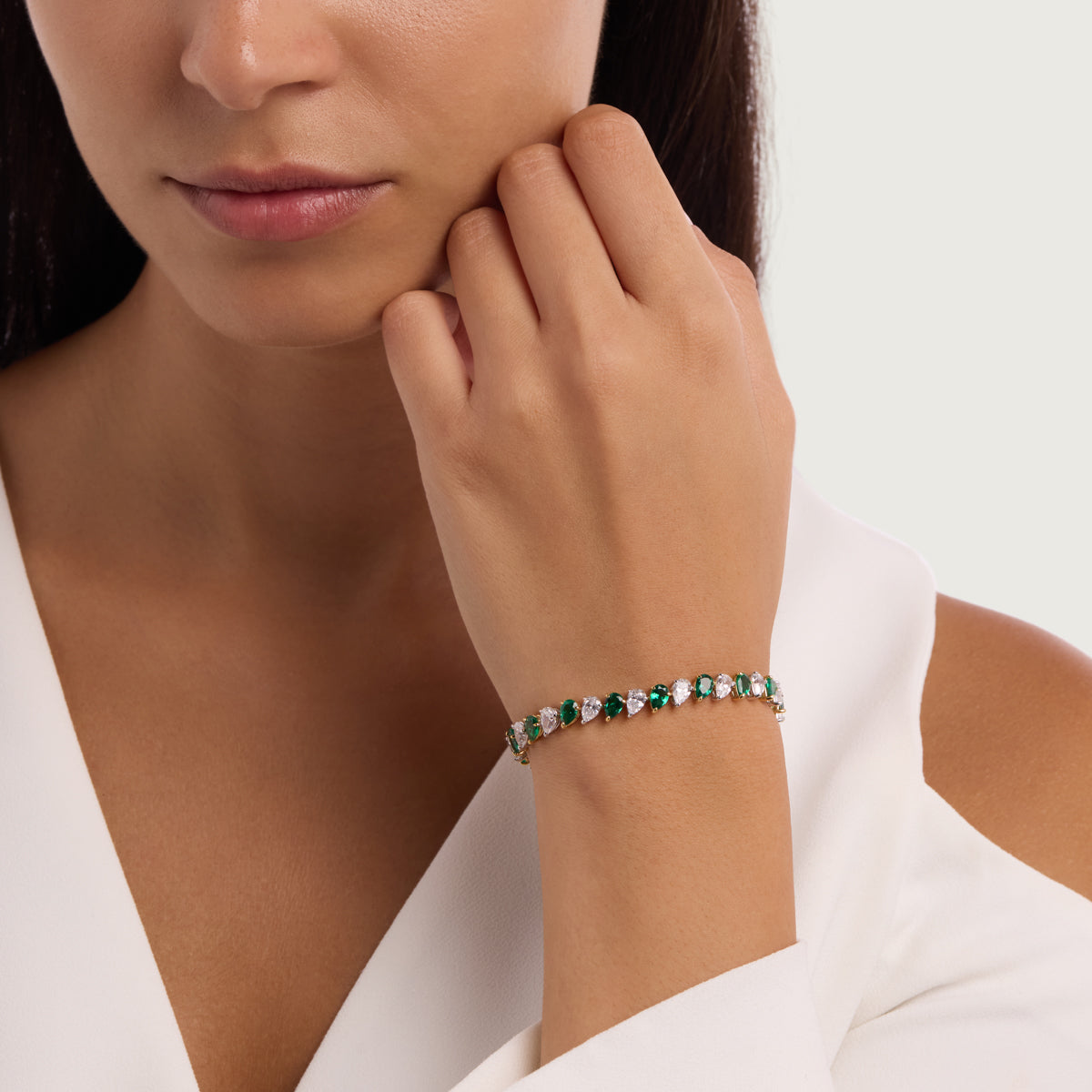 Emerald Grace Bracelet