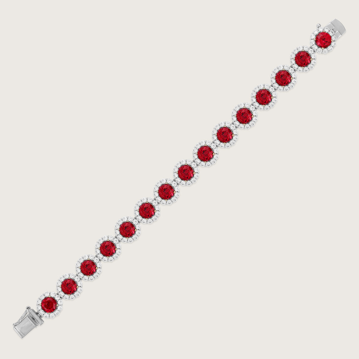 Captivating Ruby Bracelet