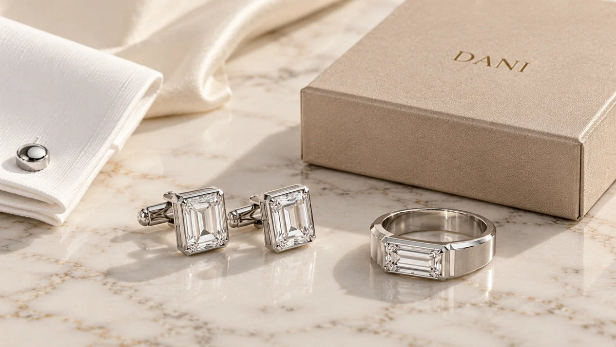 cufflinks and a ring