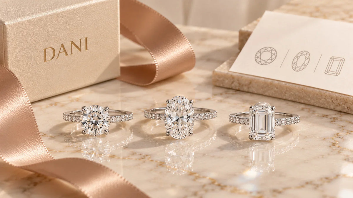 Moissanite vs Simulated Diamond vs Lab-Grown