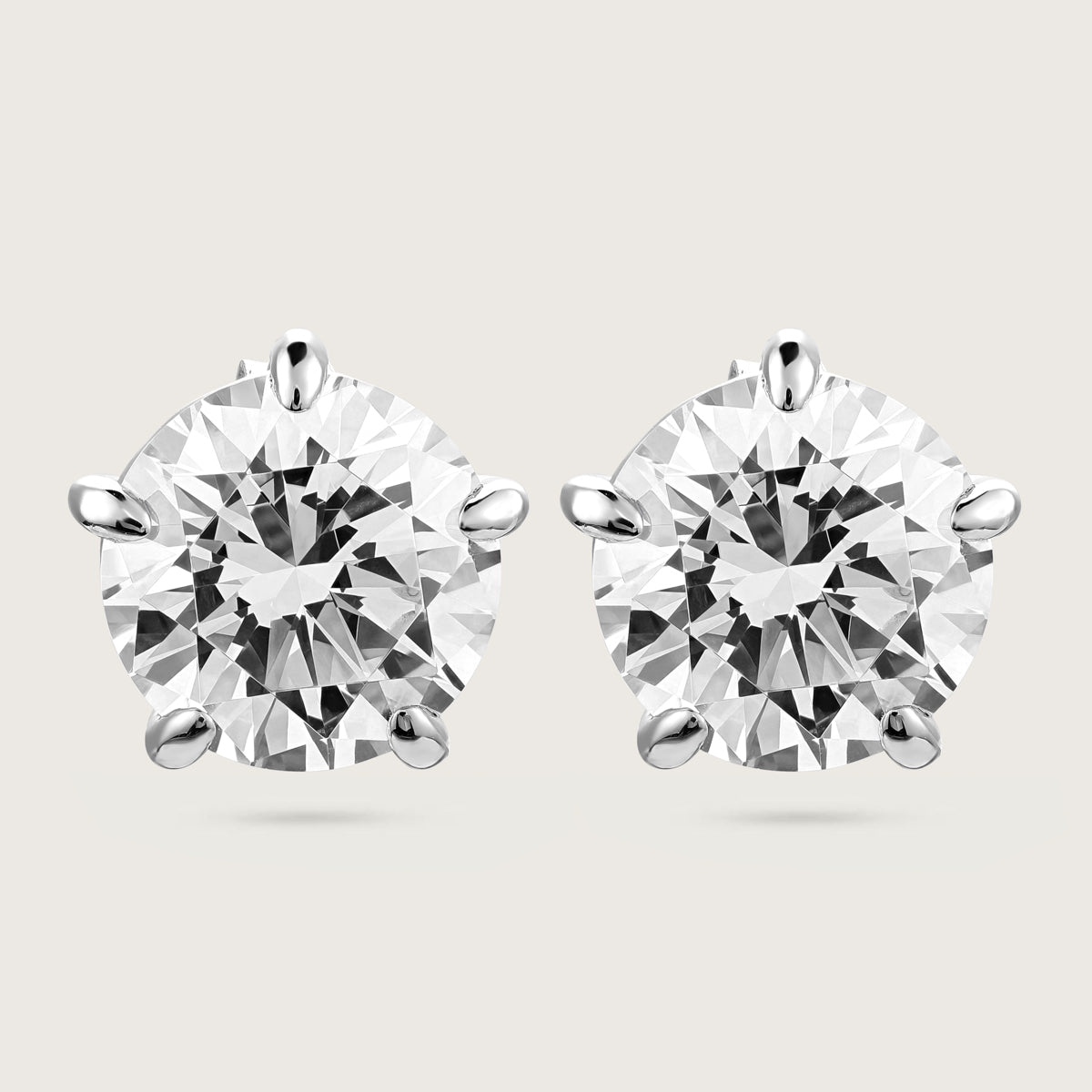 Luminous Solitaire Studs