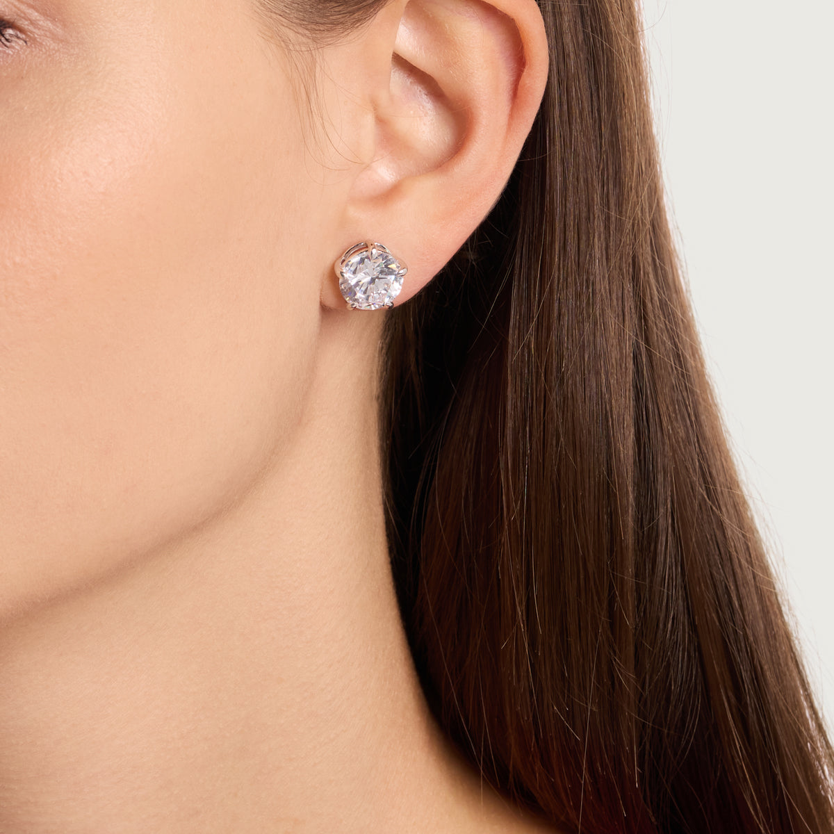 Luminous Solitaire Studs