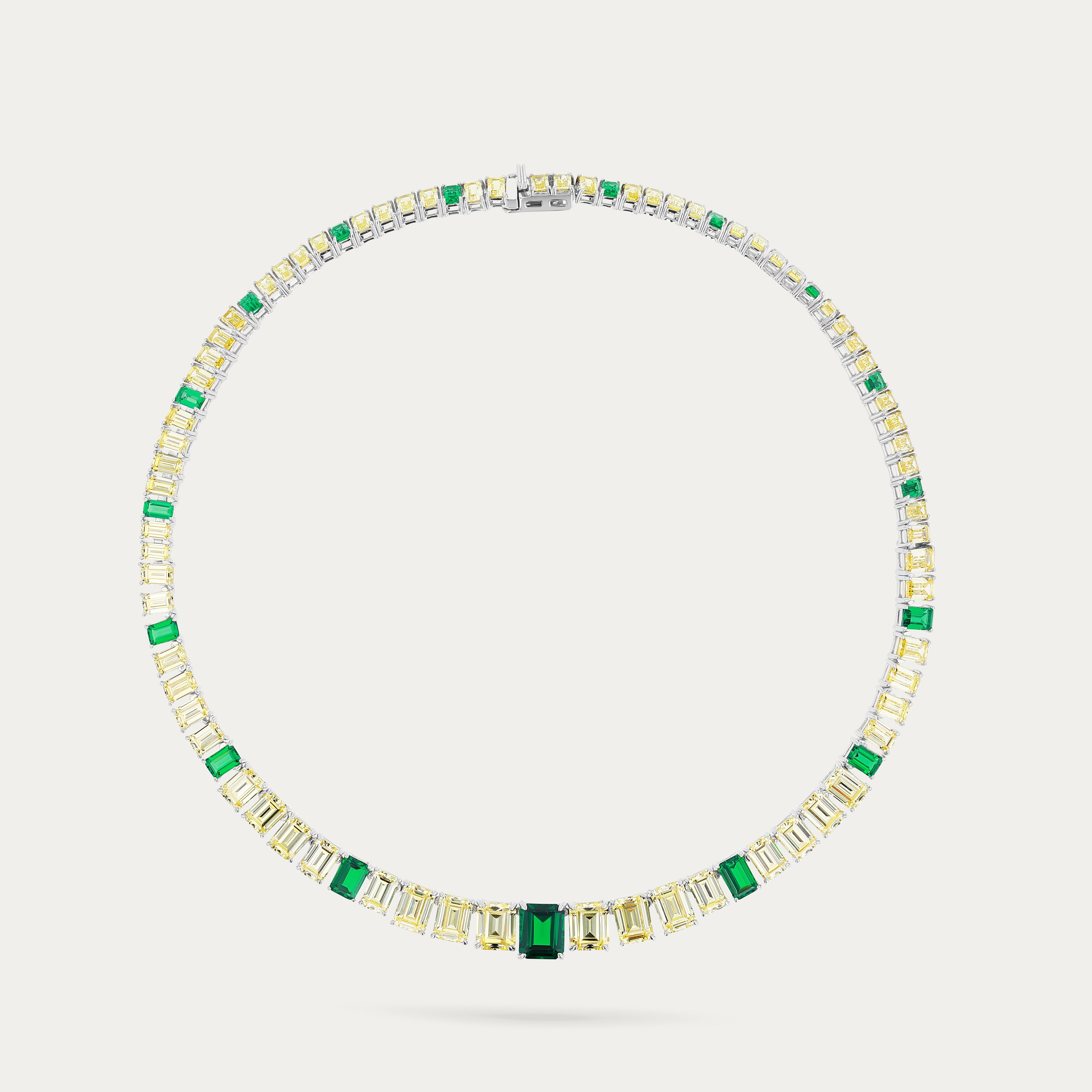 Structured Line Necklace