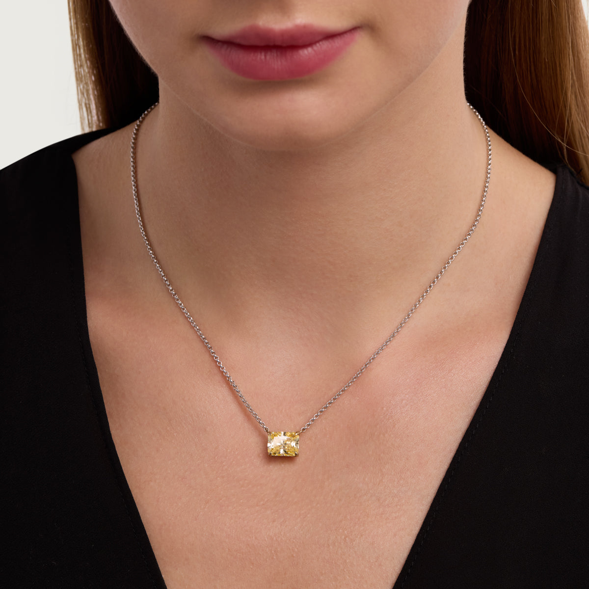 Sunshine Solitaire Necklace