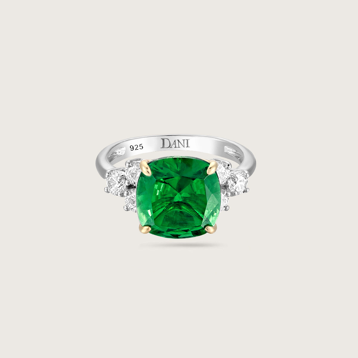 Green Mystique Diamond Ring