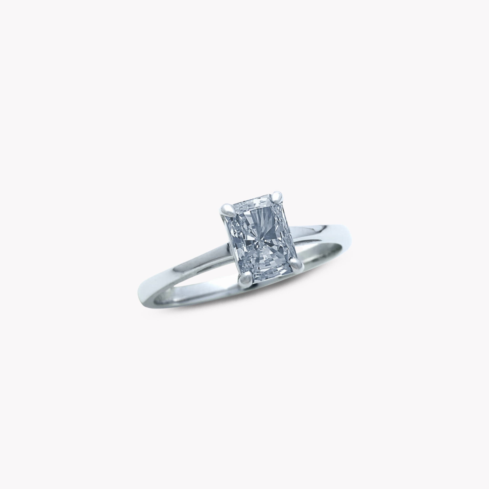 4 Prong Solitaire Ring