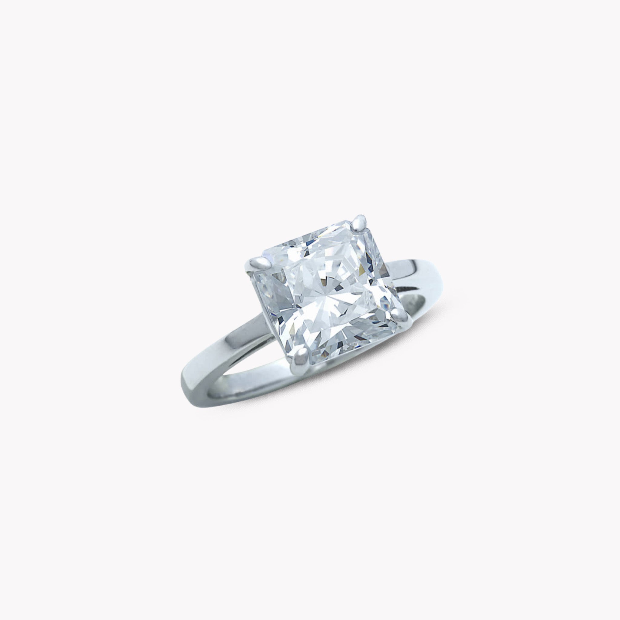 4 Prong Solitaire Ring