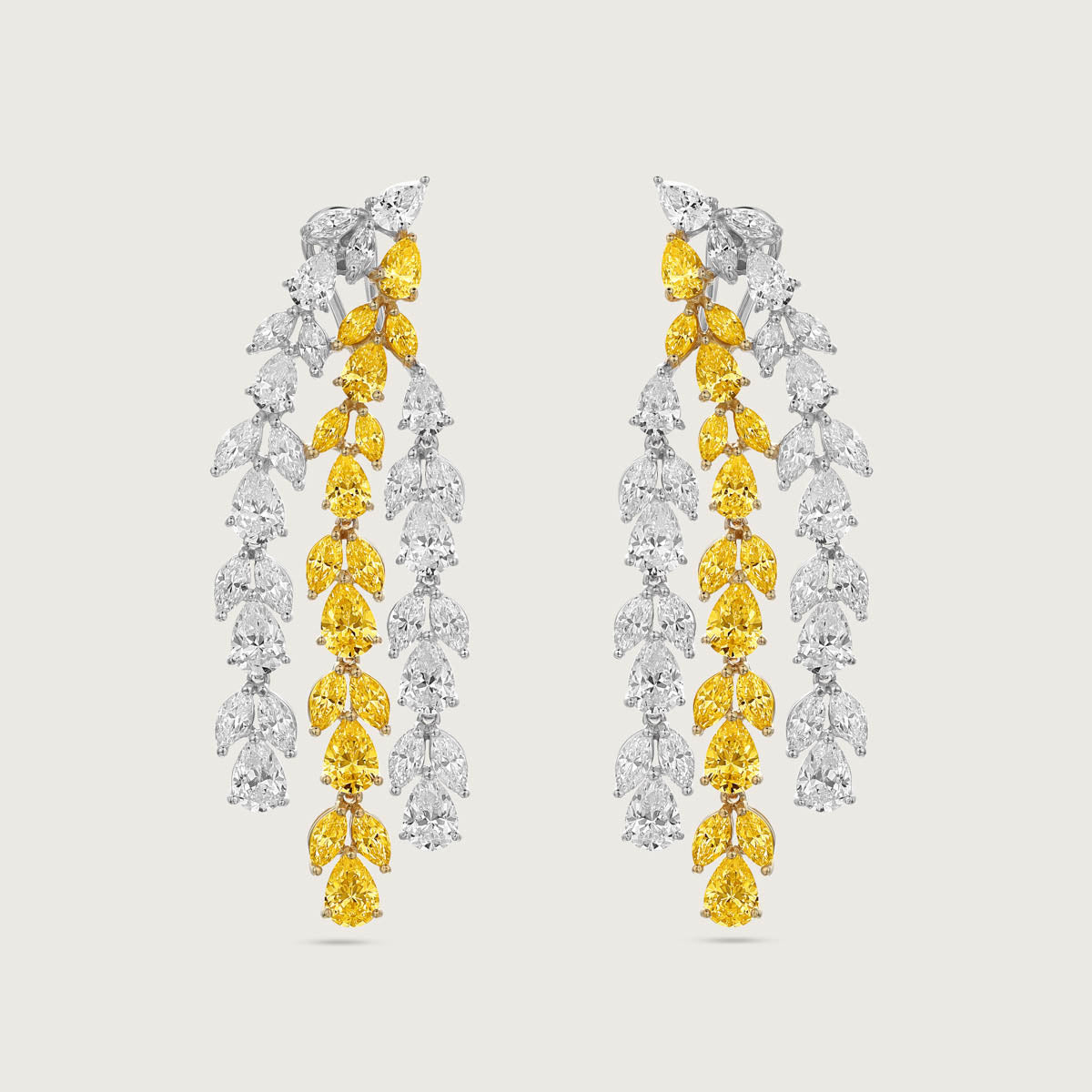 Sunlit Vine Drop Earrings