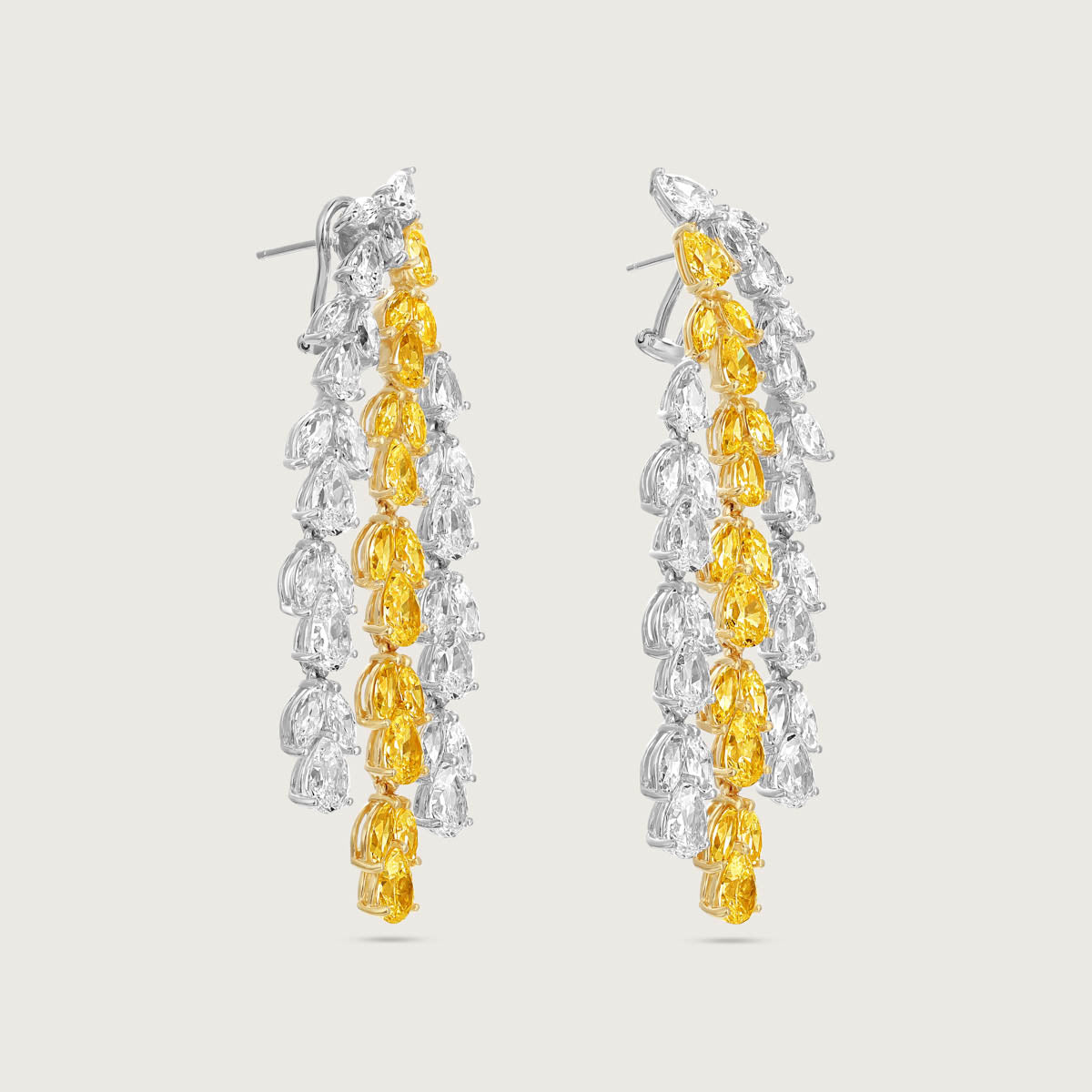 Sunlit Vine Drop Earrings