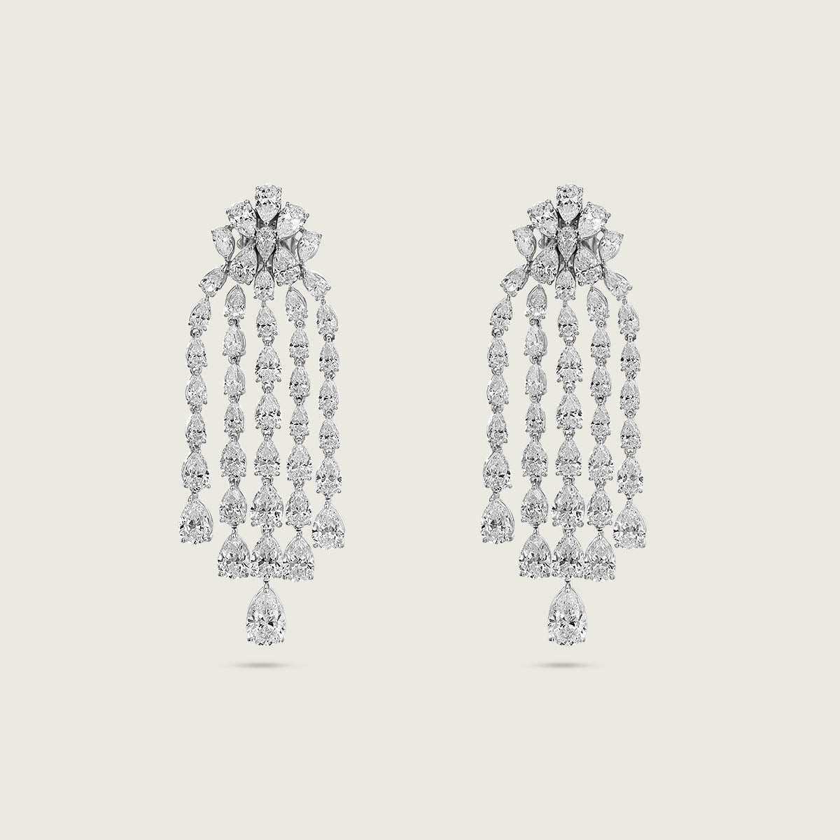 Cascading Petal Earrings