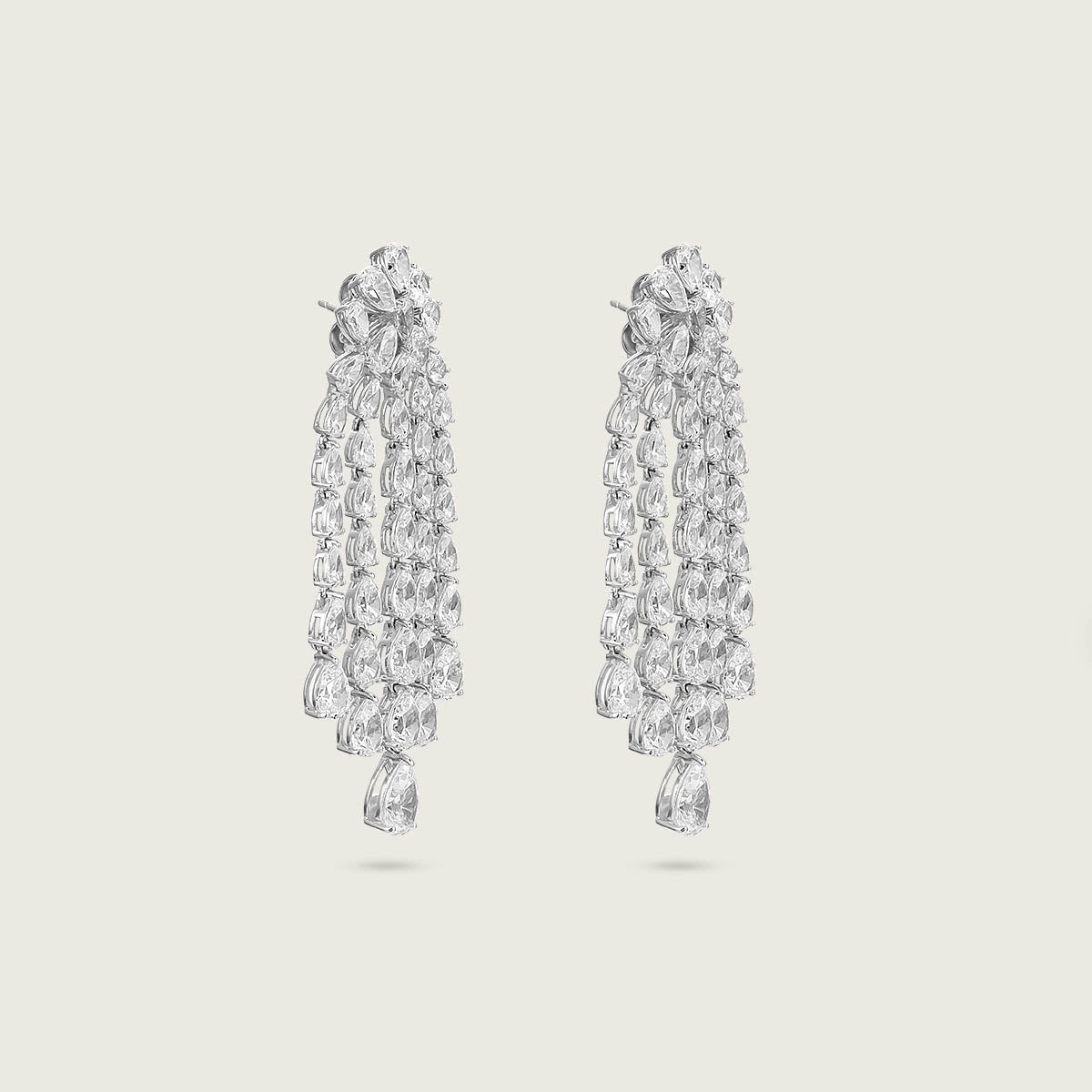 Cascading Petal Earrings