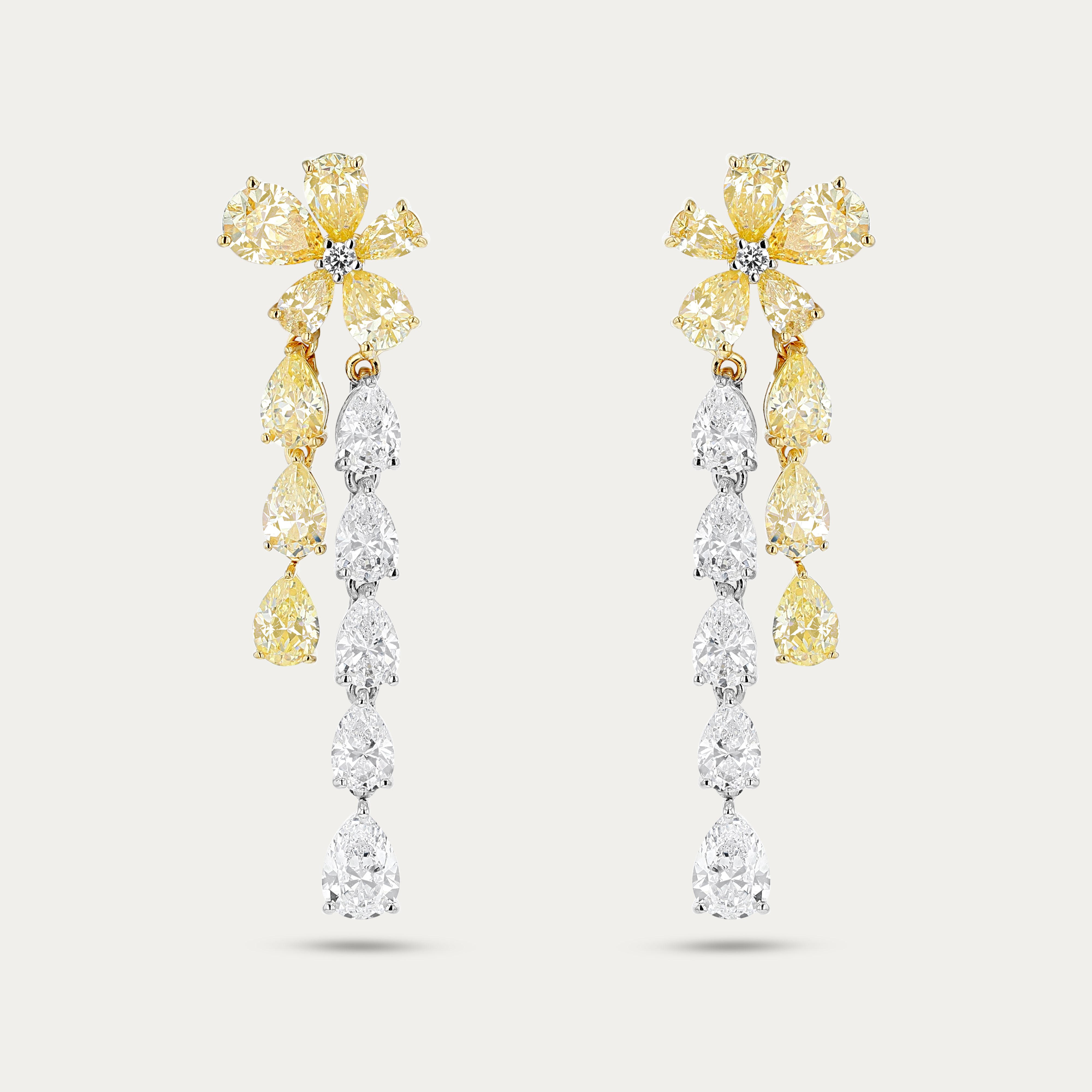 Floral Cascade Earrings