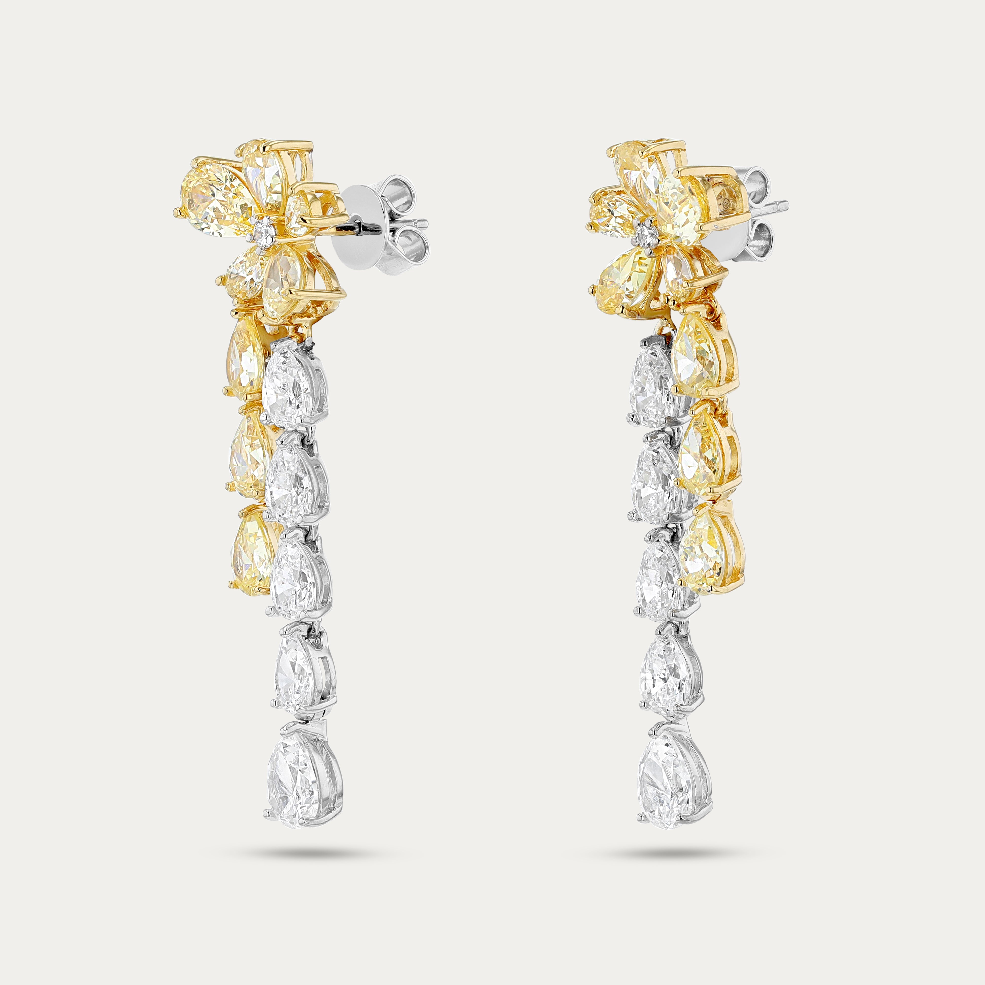 Floral Cascade Earrings