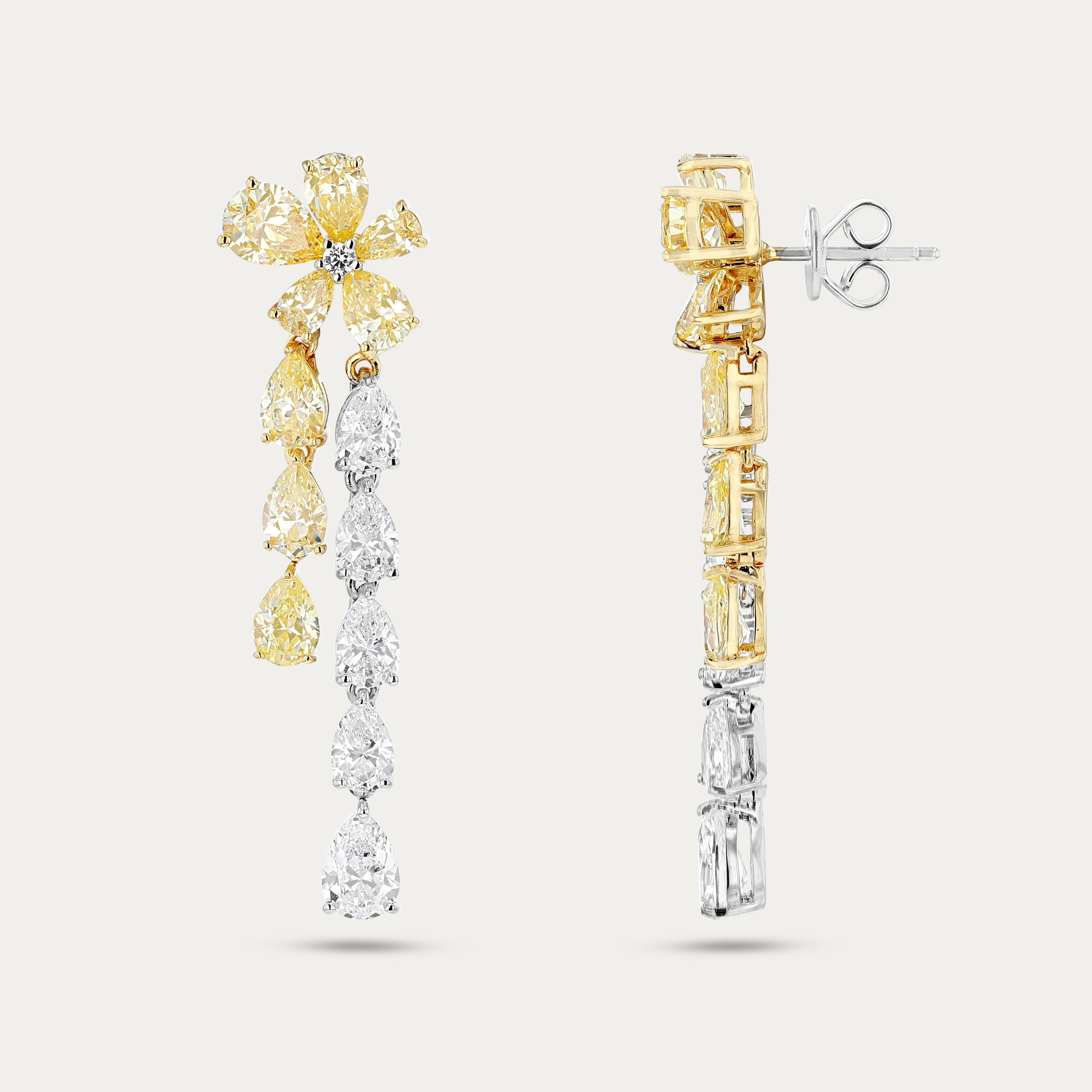 Floral Cascade Earrings
