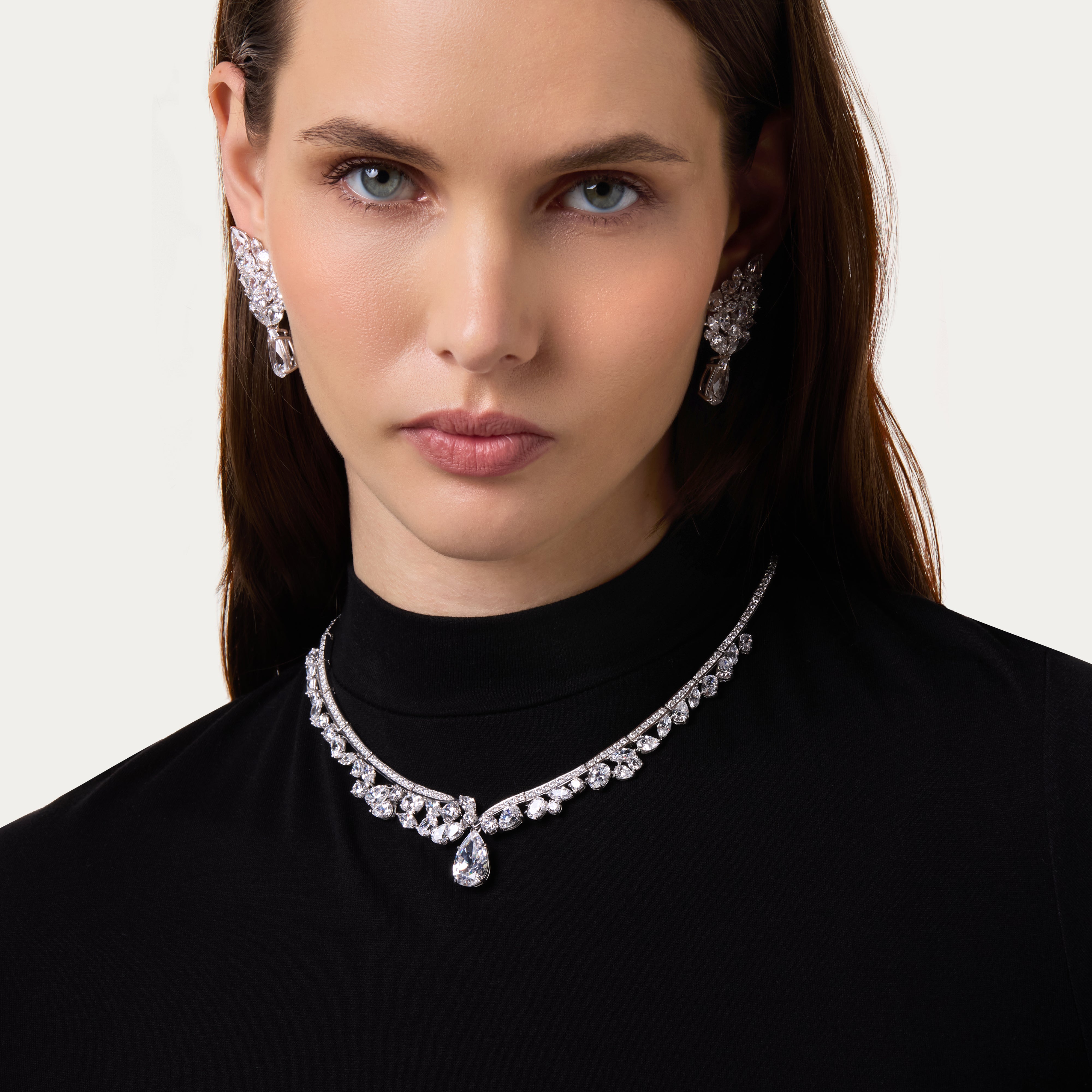 Diamond Serenade Elegance Earrings