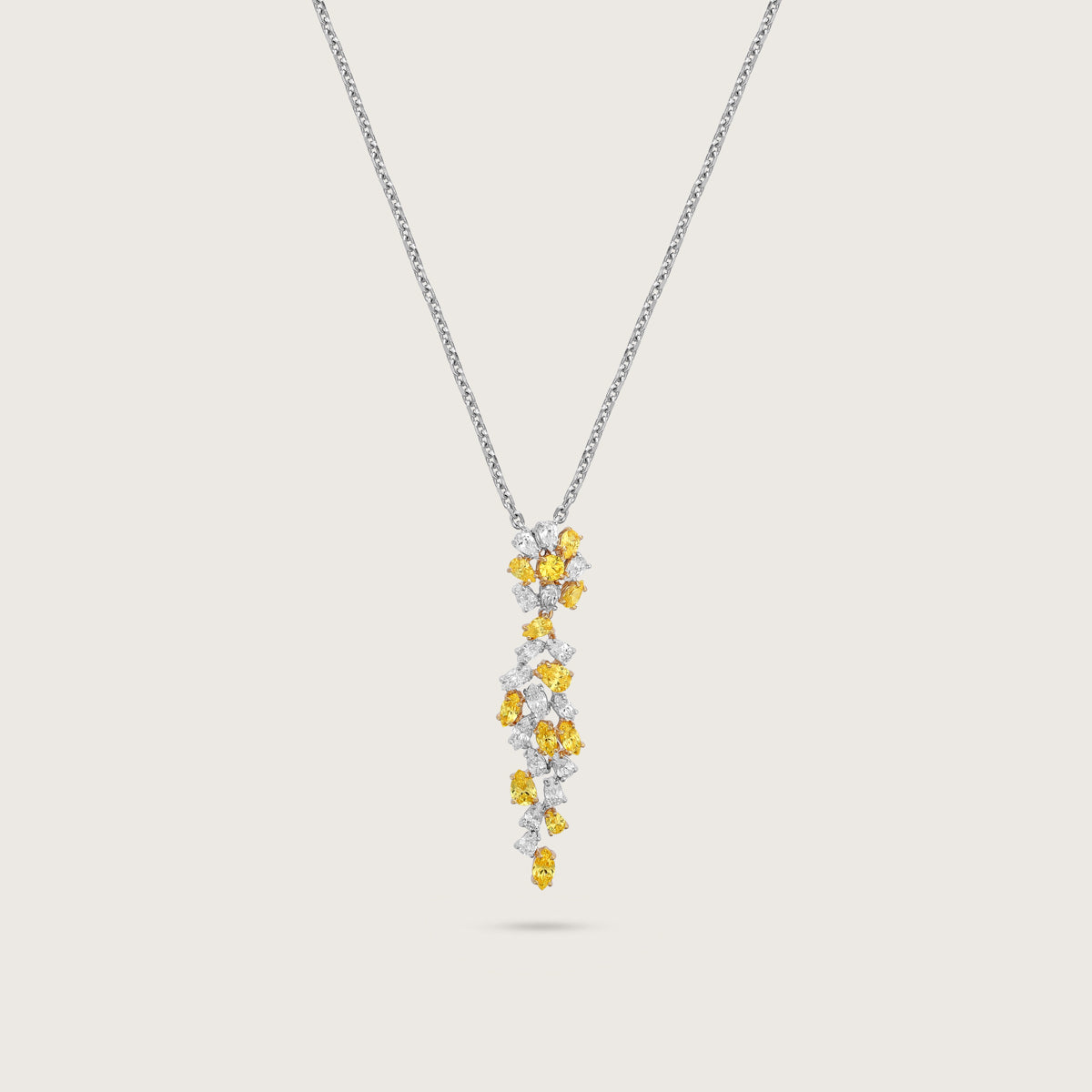 Golden Cascade Necklace