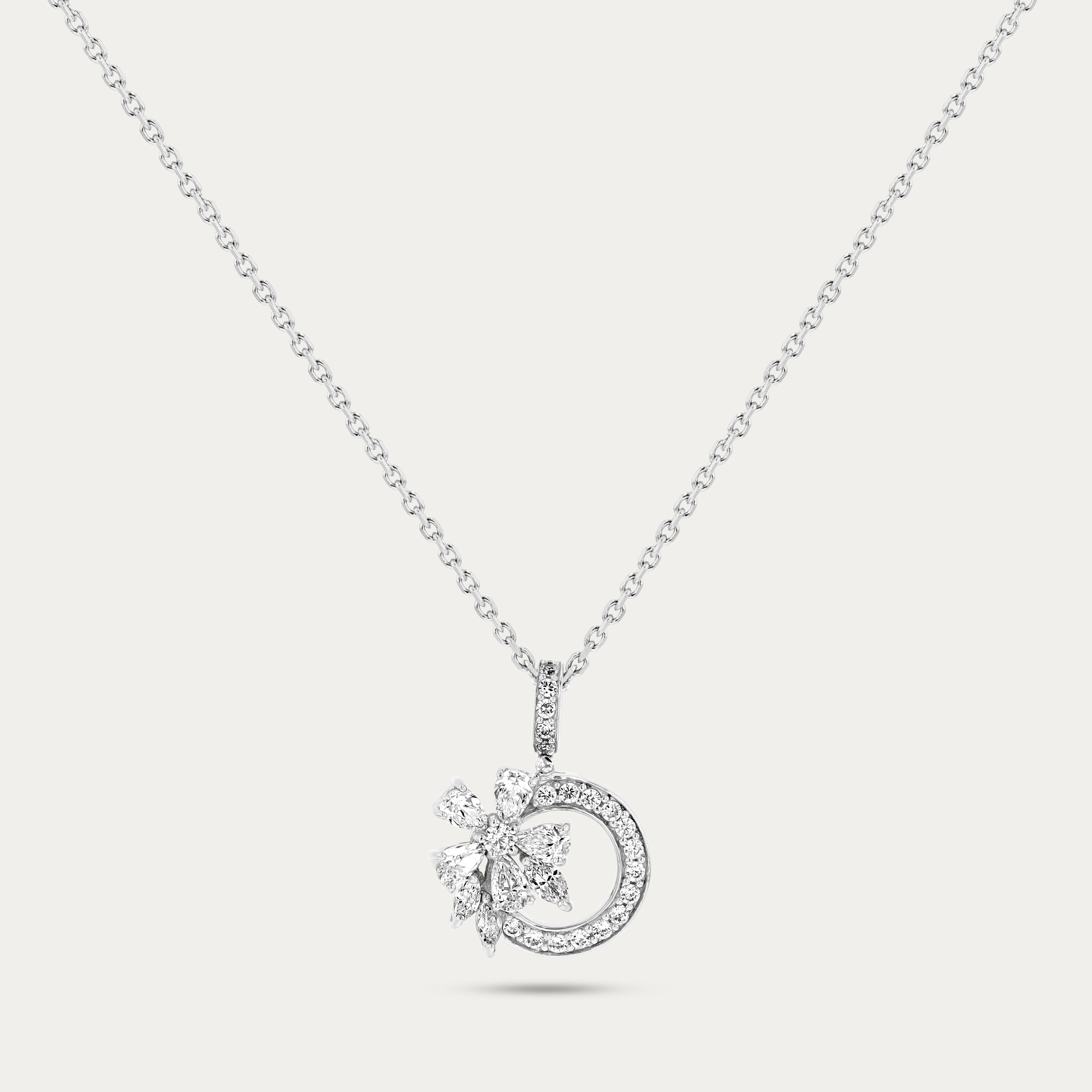 Petal Bloom Flower Pendant