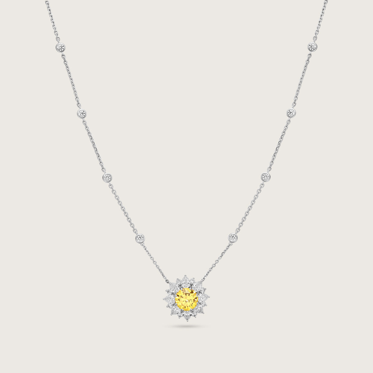 Canary Bloom Necklace