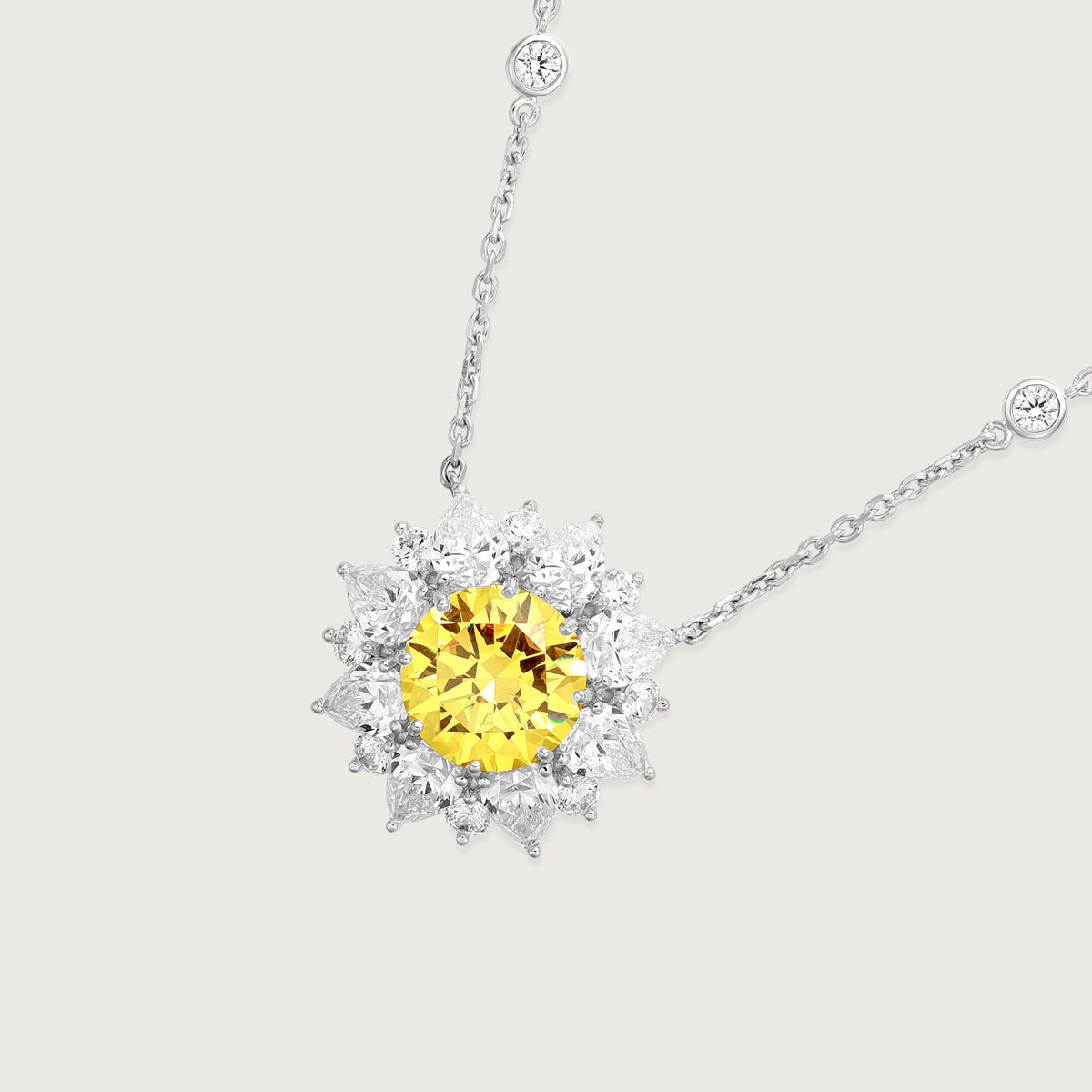 Canary Bloom Necklace