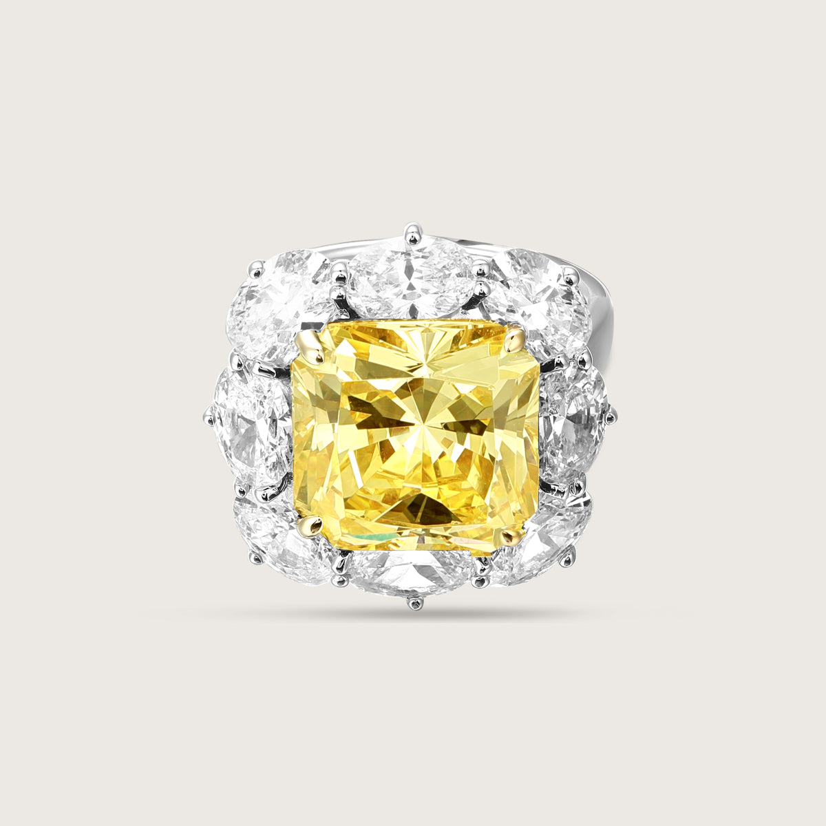 Canary Glow Diamond Ring