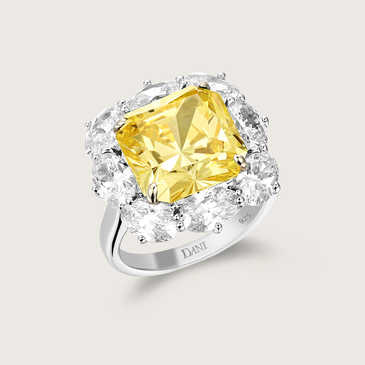 Canary Glow Diamond Ring