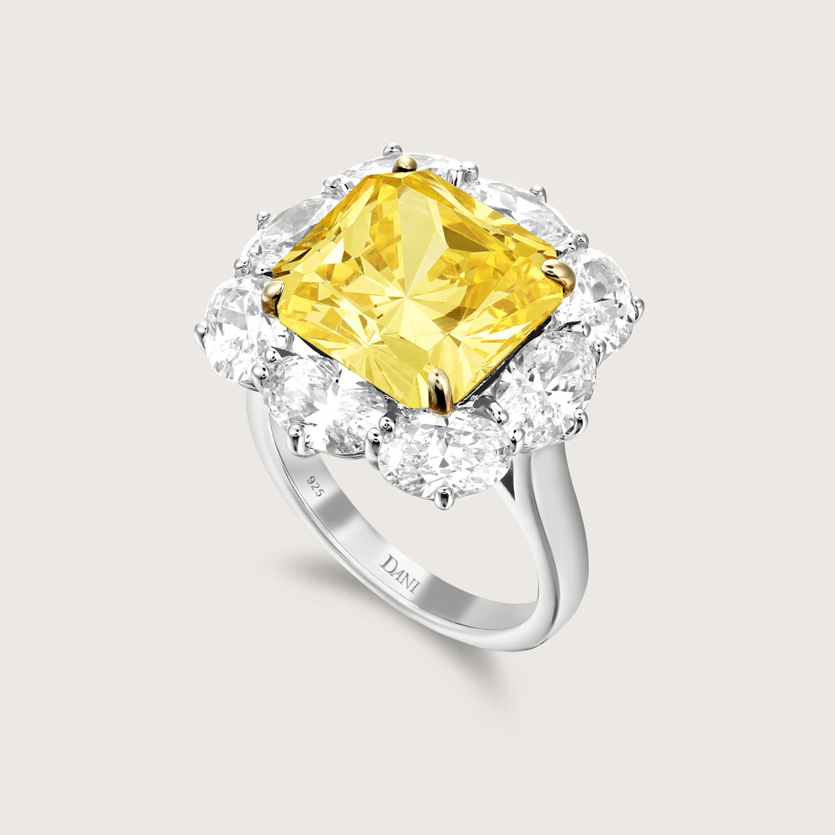 Canary Glow Diamond Ring