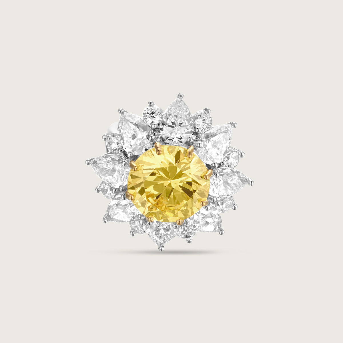 Canary Bloom Ring