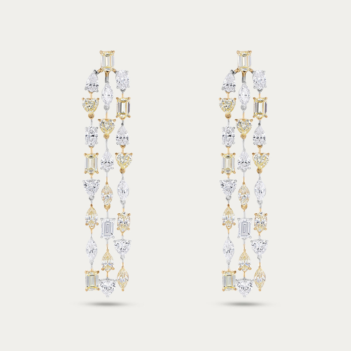 Multi-Cut Statement Earrings