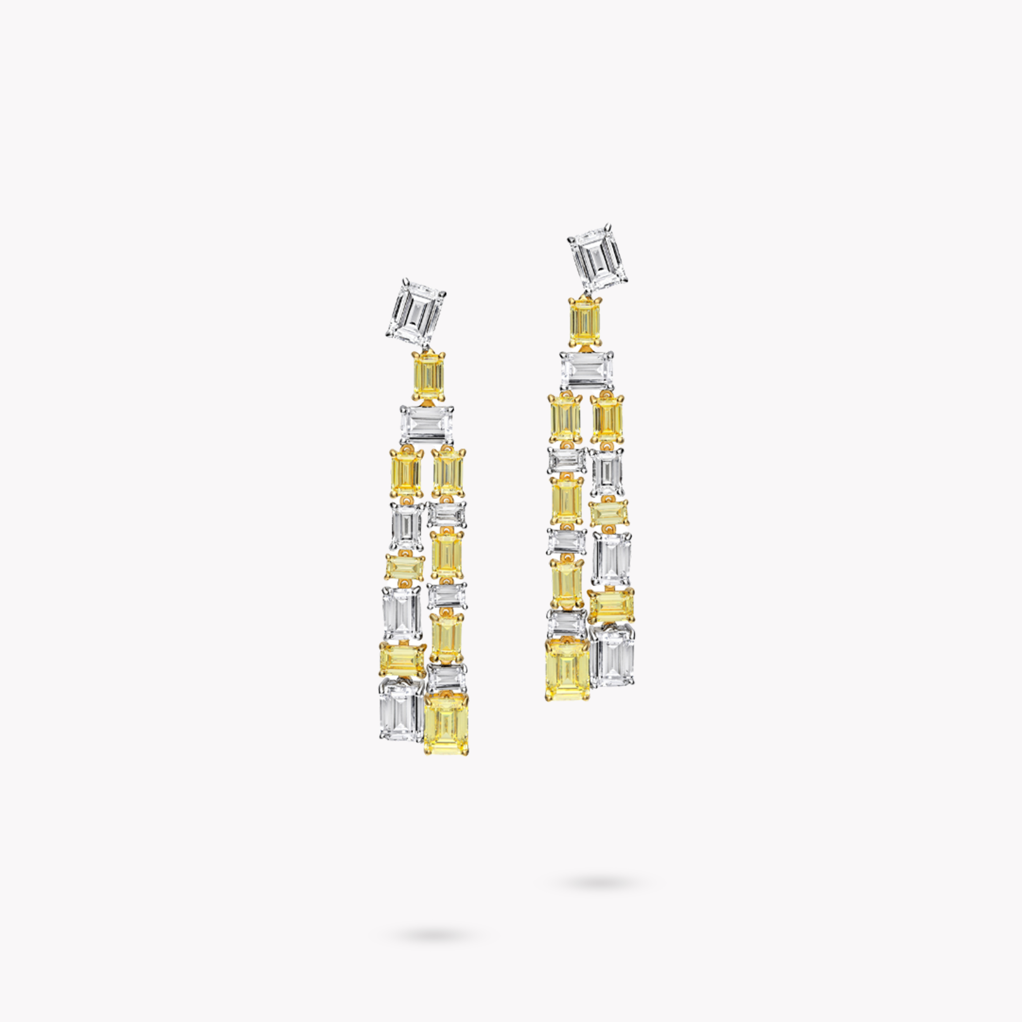 Fancy Shape Chandelier Earrings