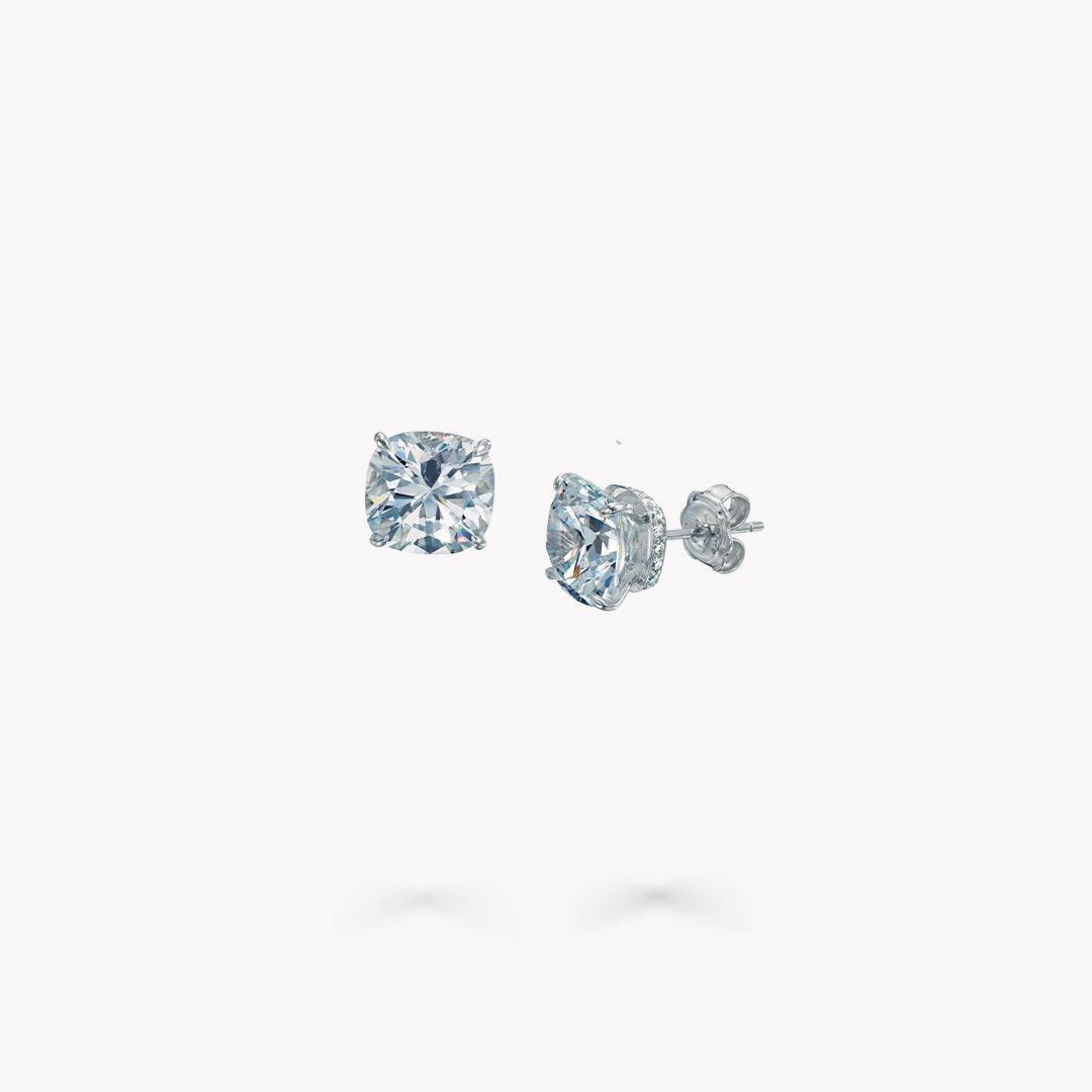 Pave Stud Earrings